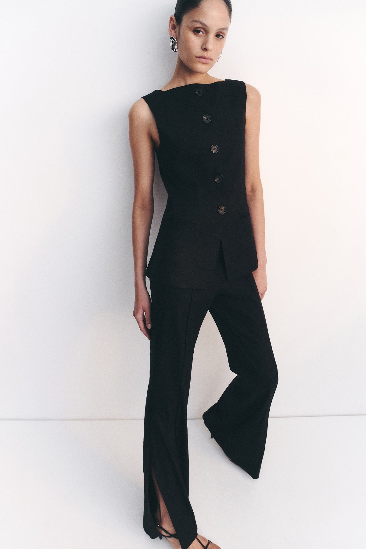 Shona Joy | Kasbah Vest - Black