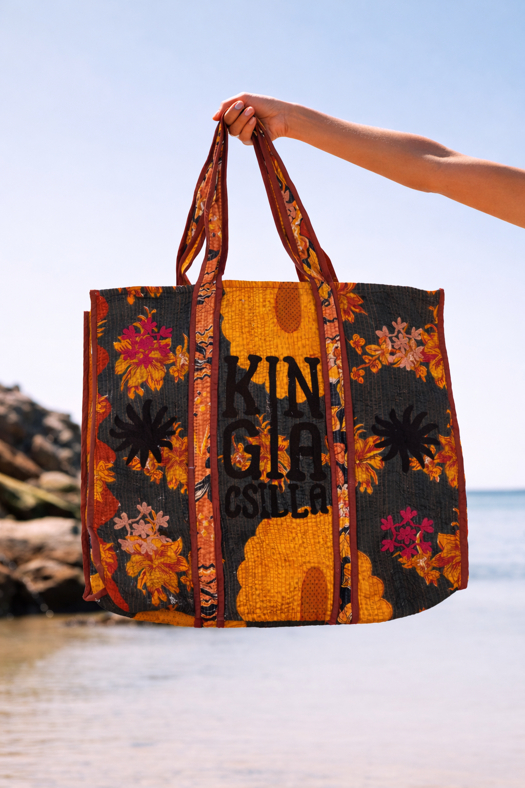 Kinga Csilla | KC Sourced Indian Kantha Bag - 6