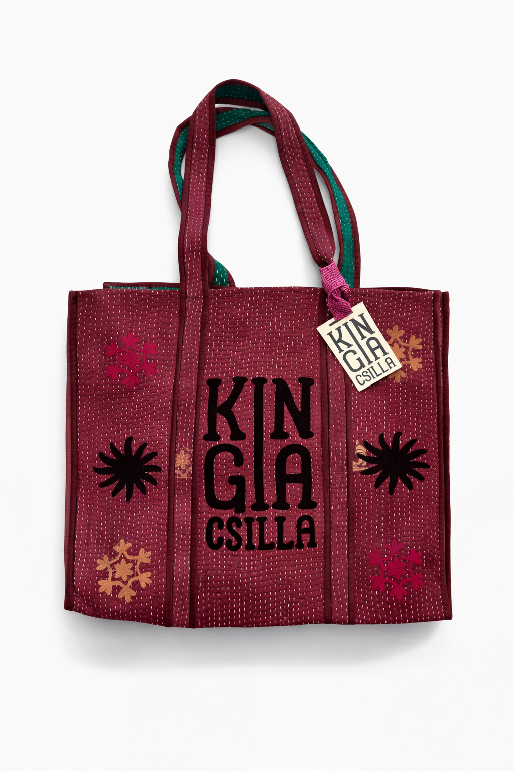 Kinga Csilla | KC Sourced Indian Kantha Bag - 1