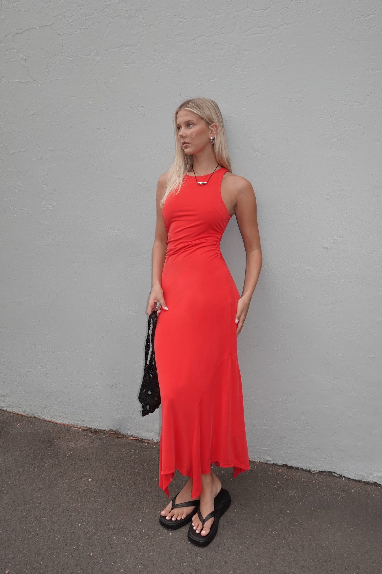 Ownley | Kendall Midi Dress - Tango