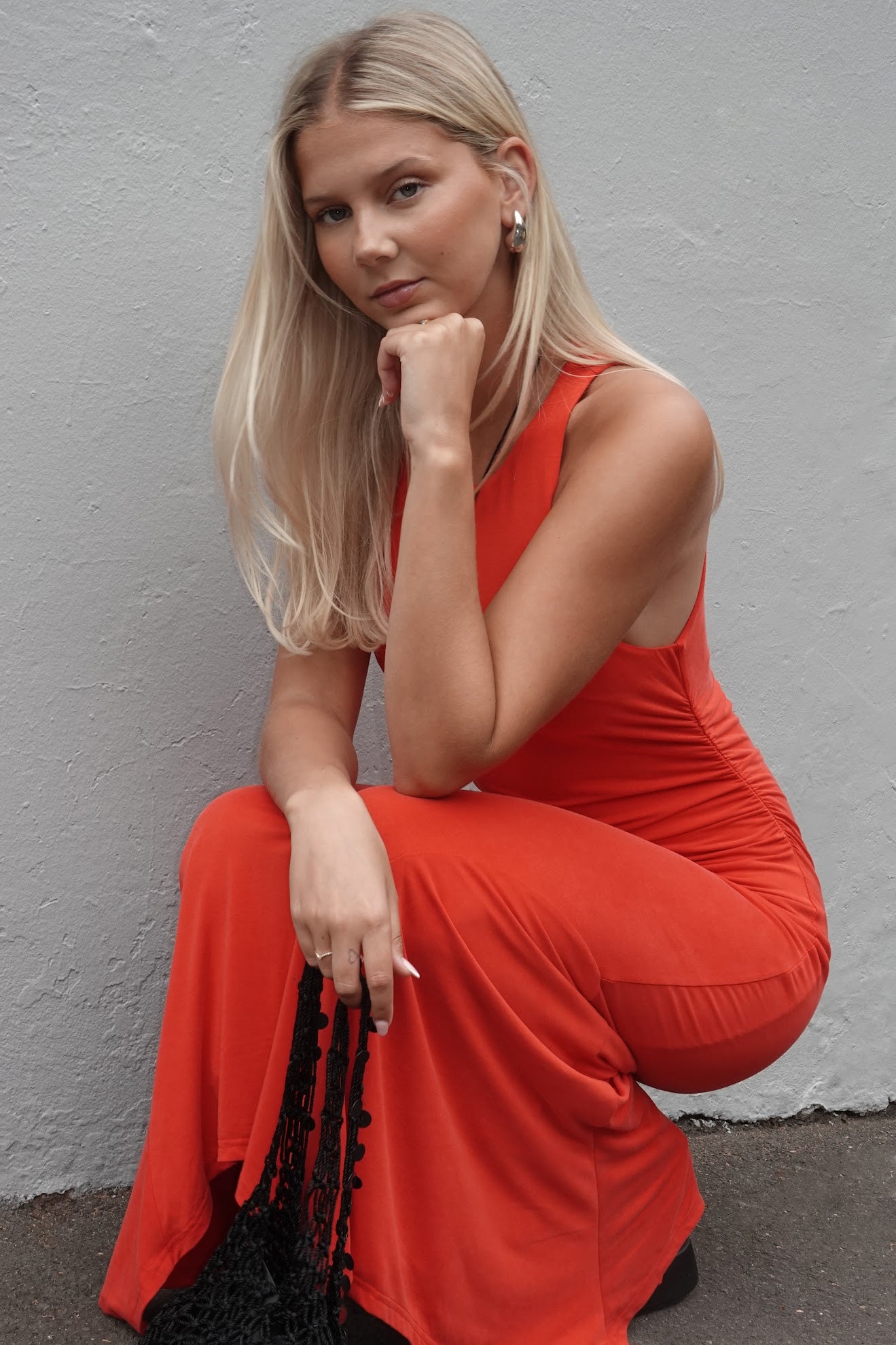 Ownley | Kendall Midi Dress - Tango