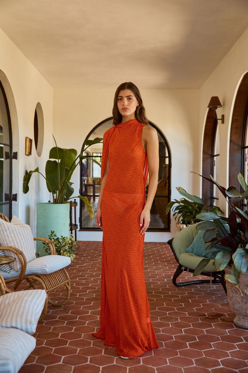 Roame | Fallon Gown - Poppy Confetti