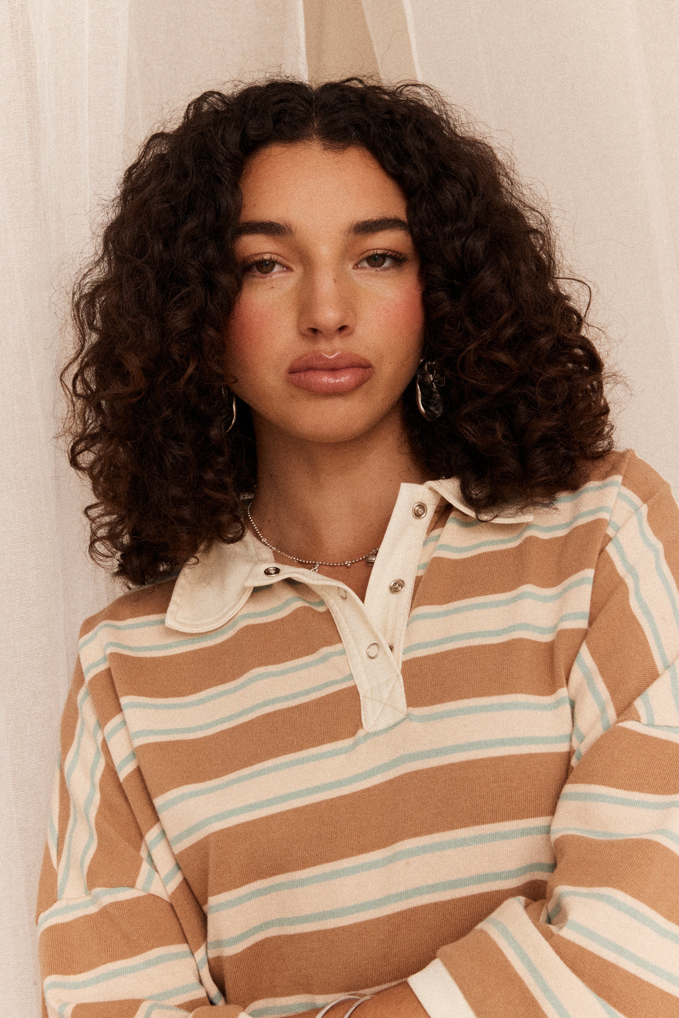 Kinga Csilla | Lago Striped Rugby Jumper