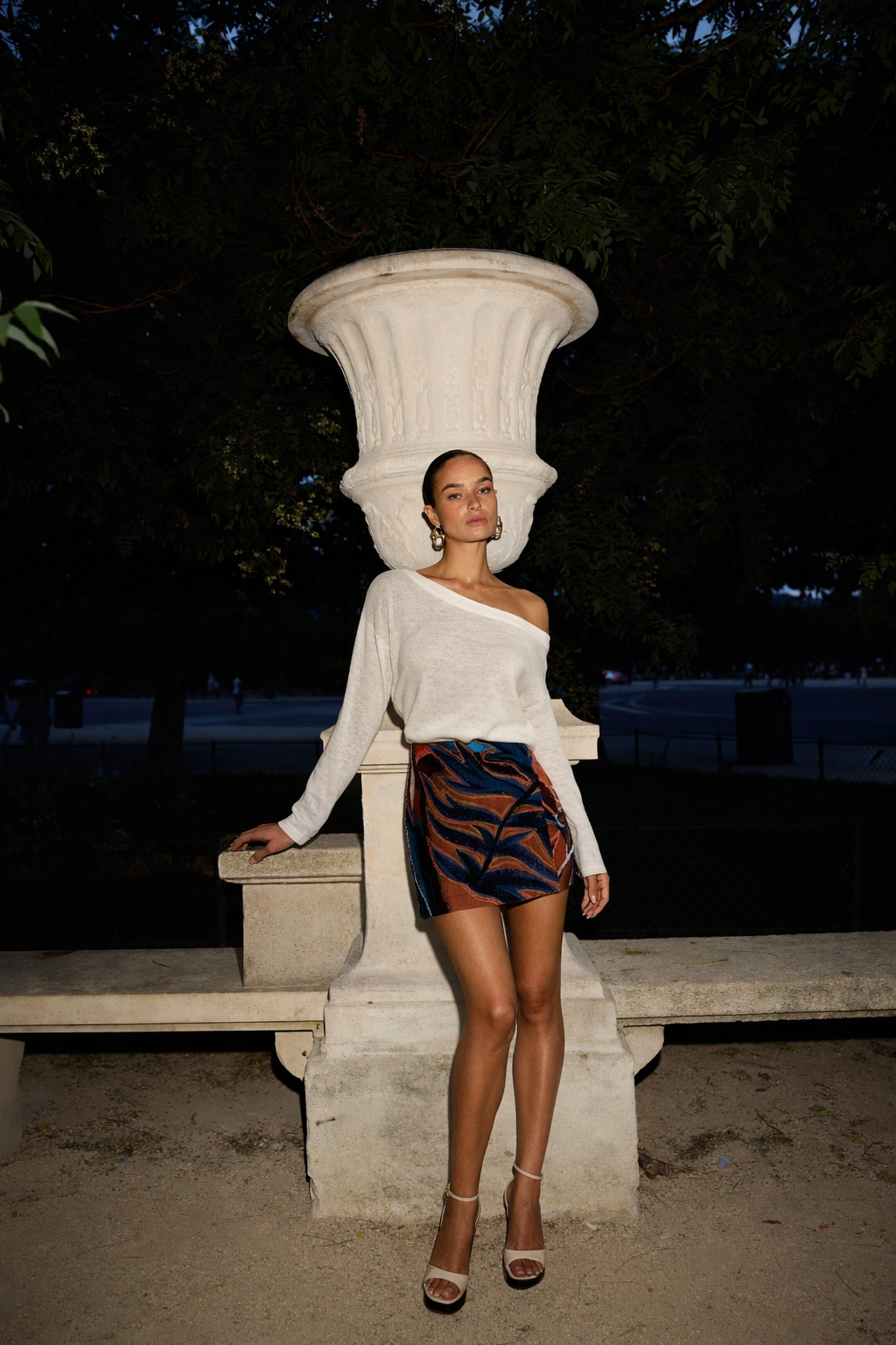 Summi Summi | Lola LS Knit - Vintage White