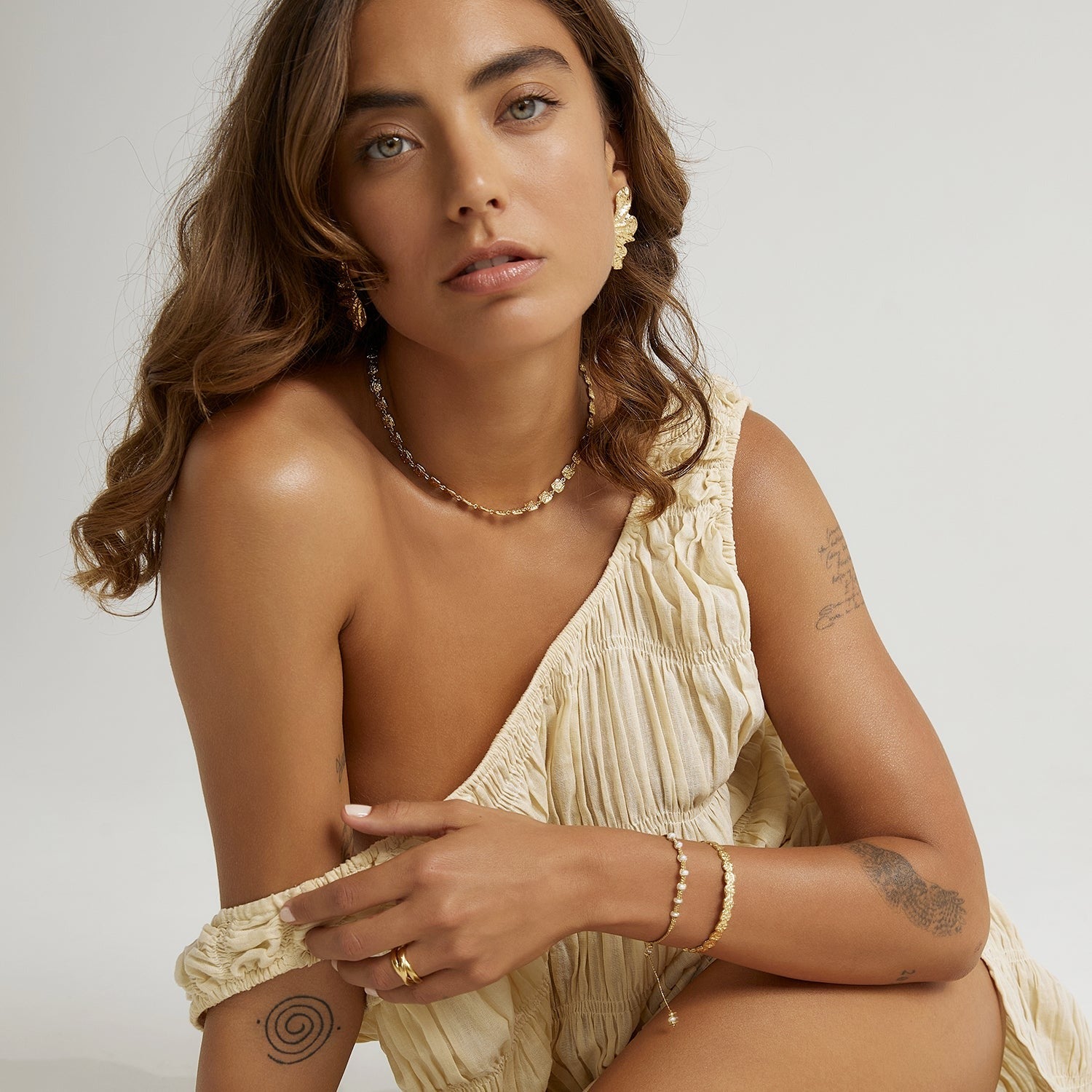 Arms Of Eve | Emilia Gold Necklace