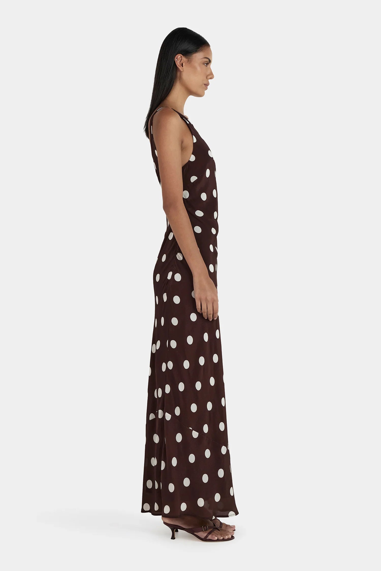 Ownley | Mizzi Midi Dress - Pinot Polka