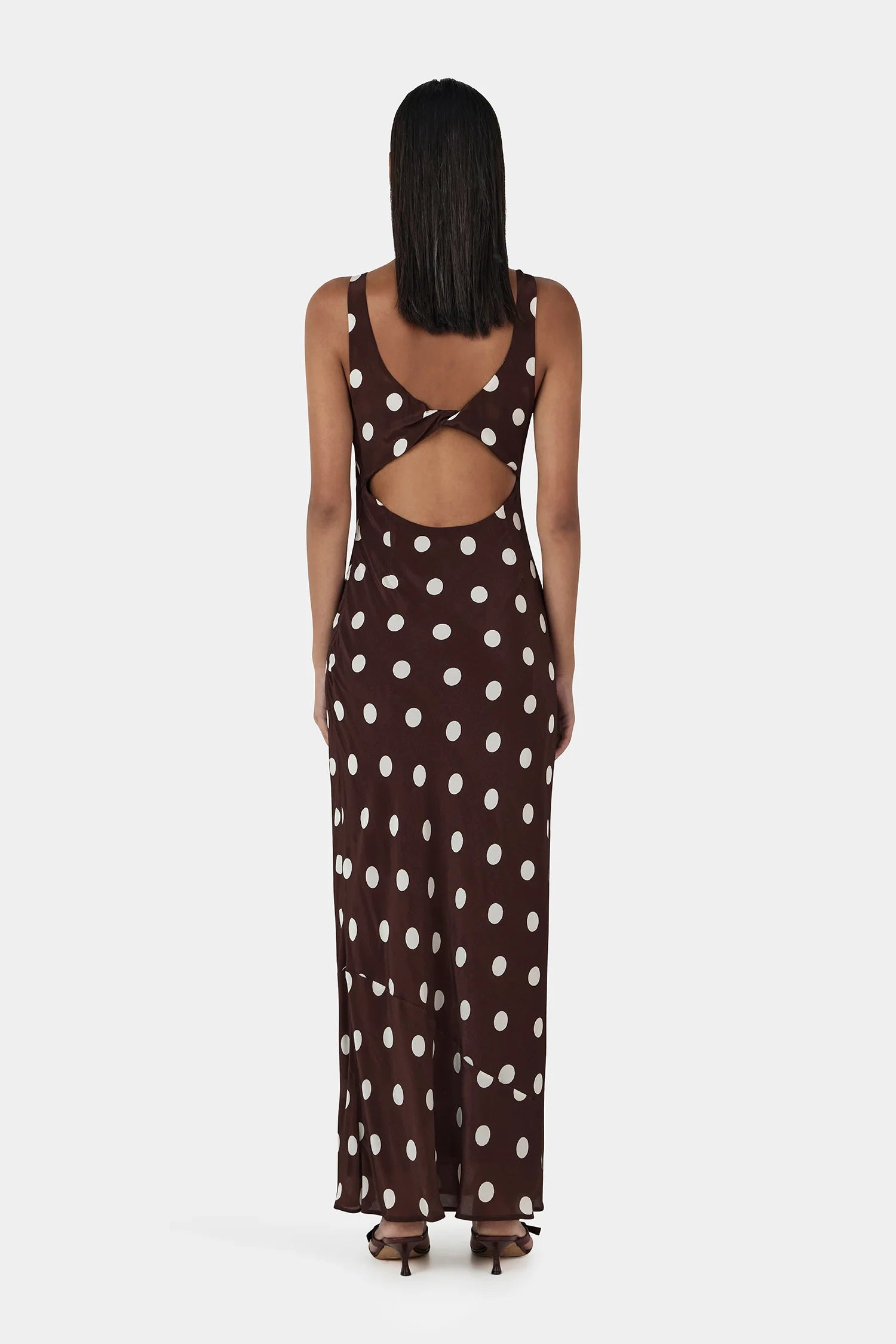 Ownley | Mizzi Midi Dress - Pinot Polka