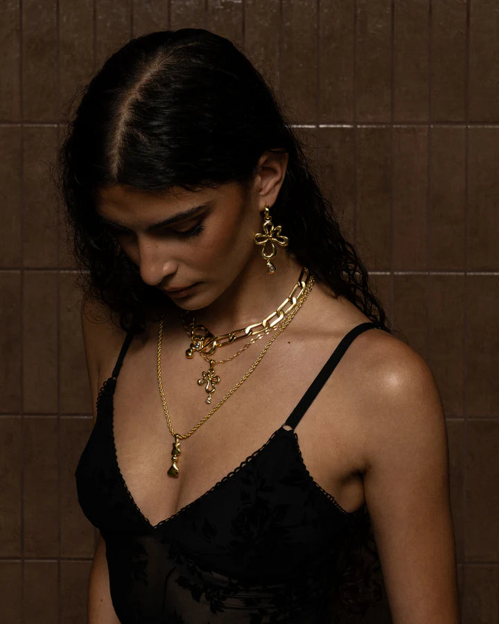 Mountain & Moon | MAEVE Necklace - Gold
