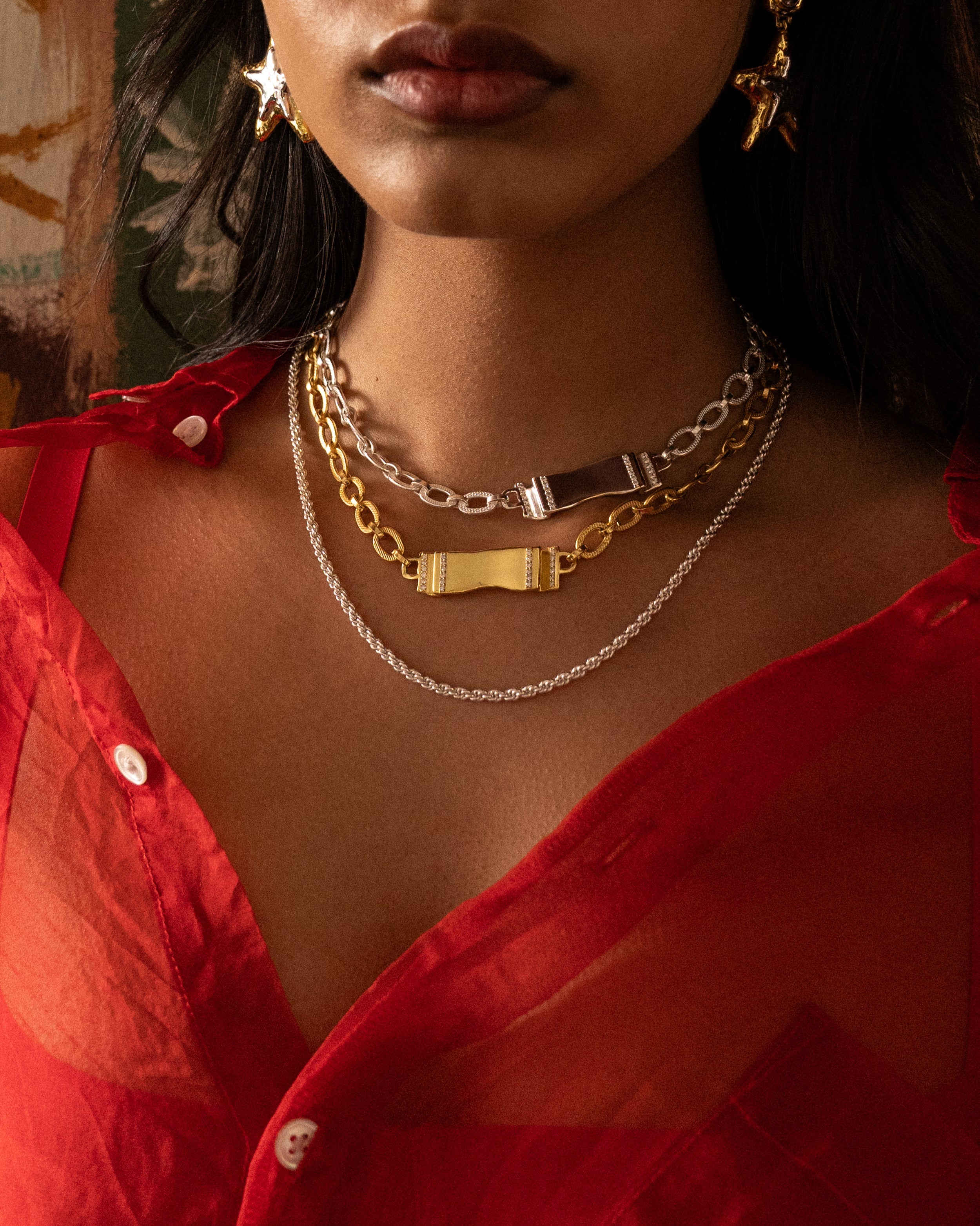 Mountain & Moon | ALEXIS Necklace - Gold
