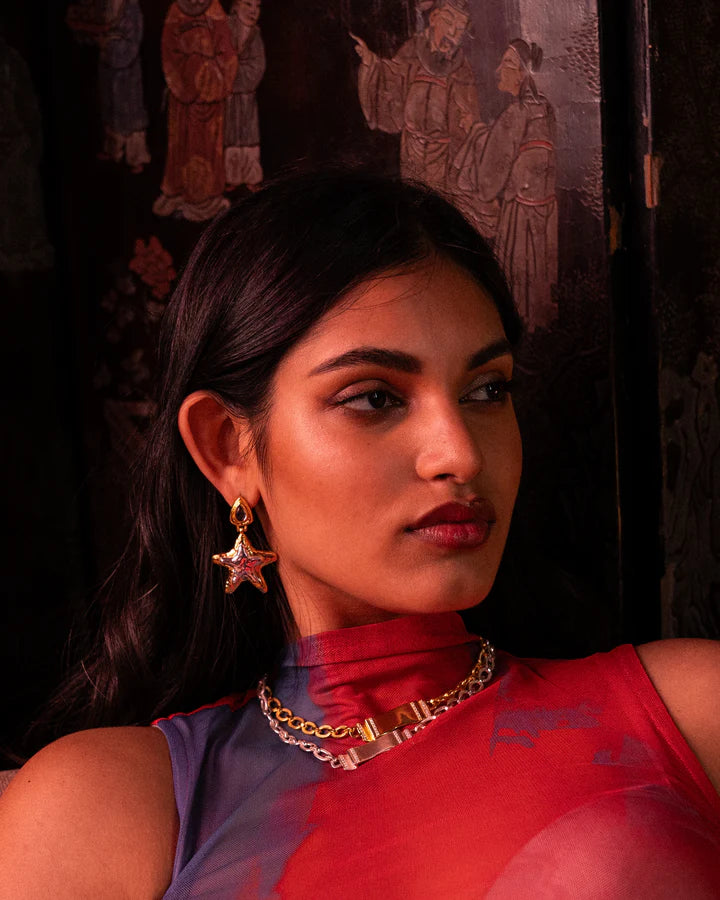 Mountain & Moon | ALEXIS Necklace - Gold