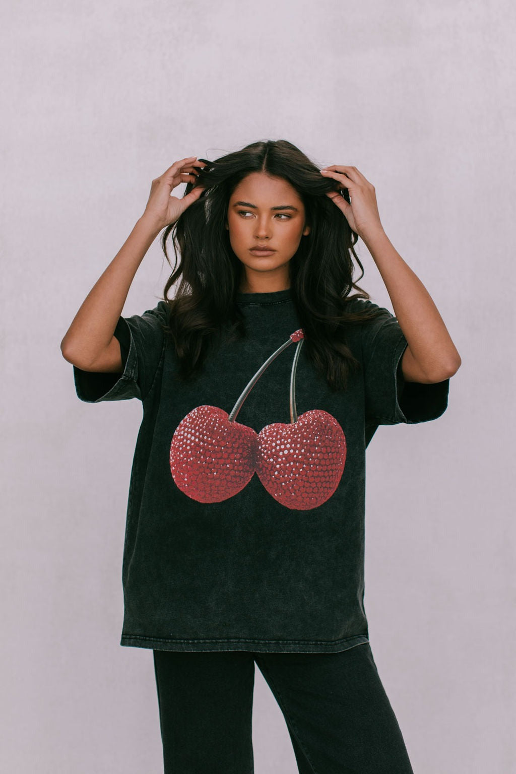 Maku The Label | Cherry Baby Acid Wash
