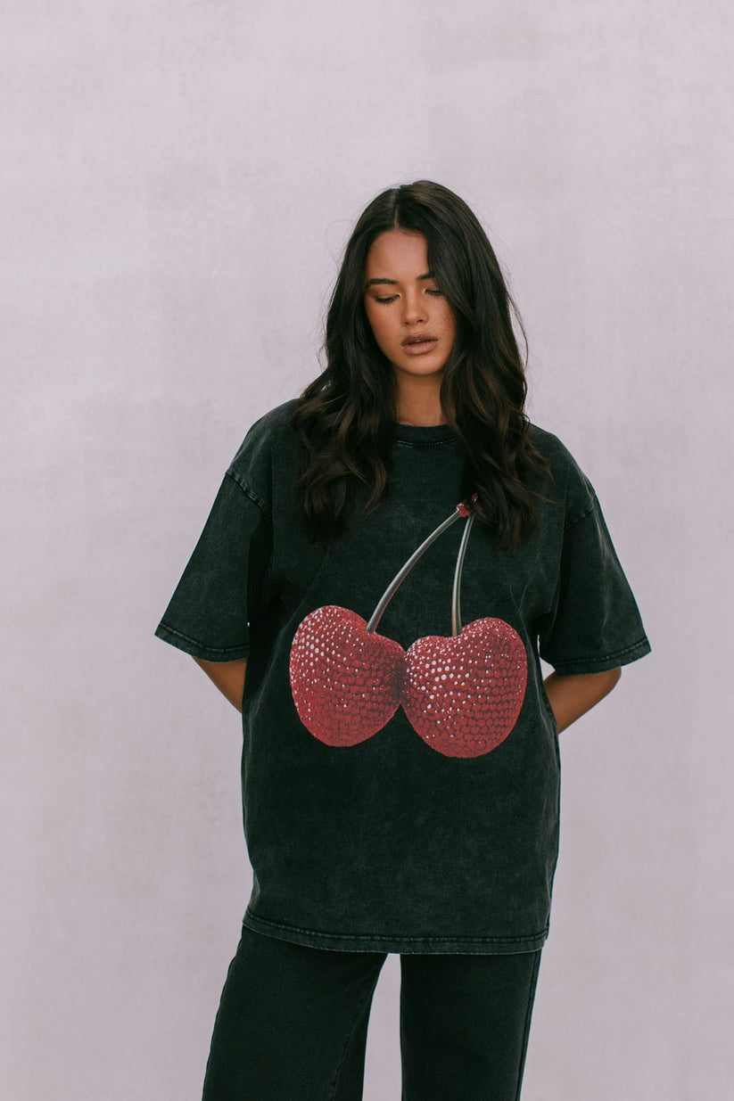Maku The Label | Cherry Baby Acid Wash