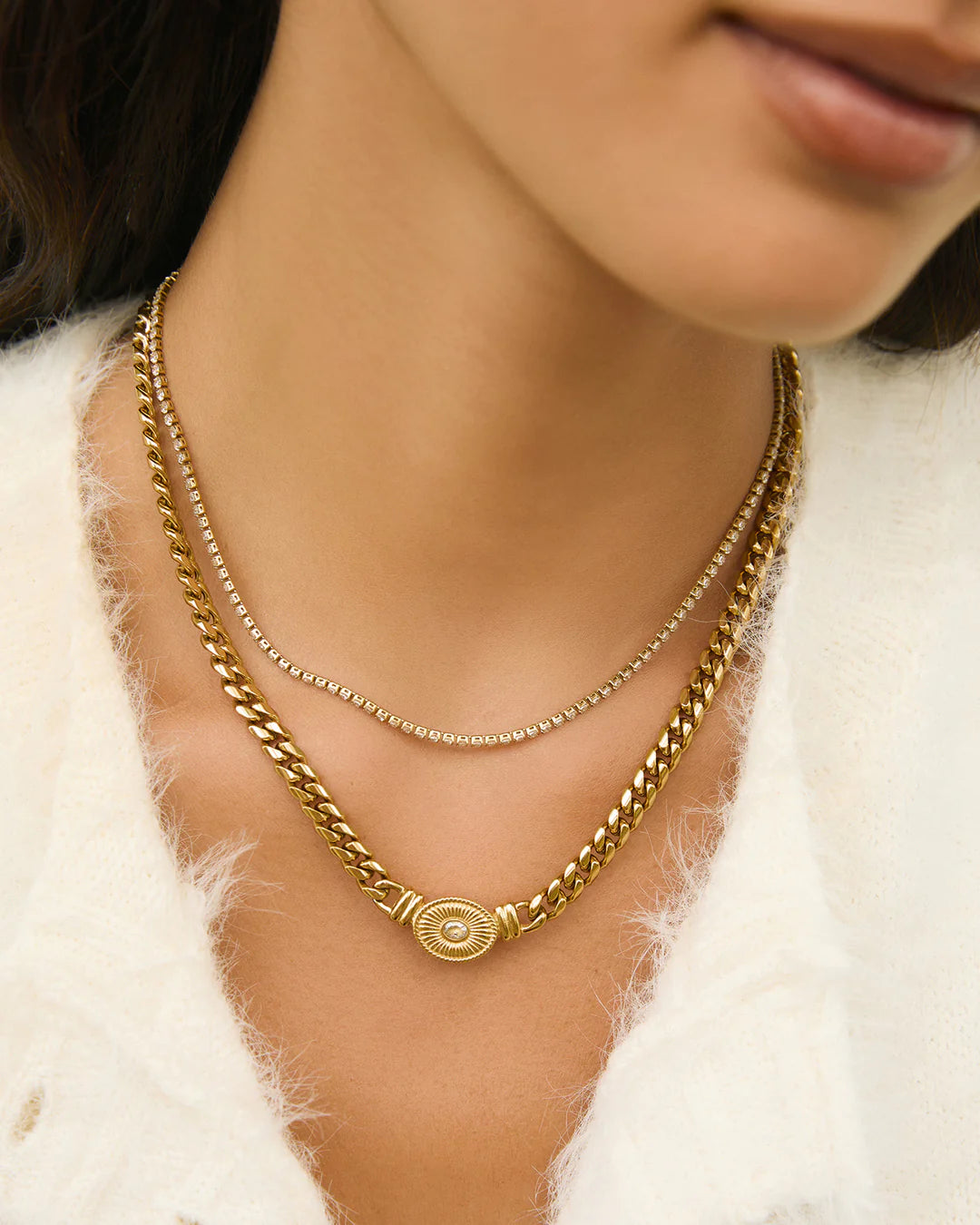 Arms Of Eve | Alexandra Gold Necklace