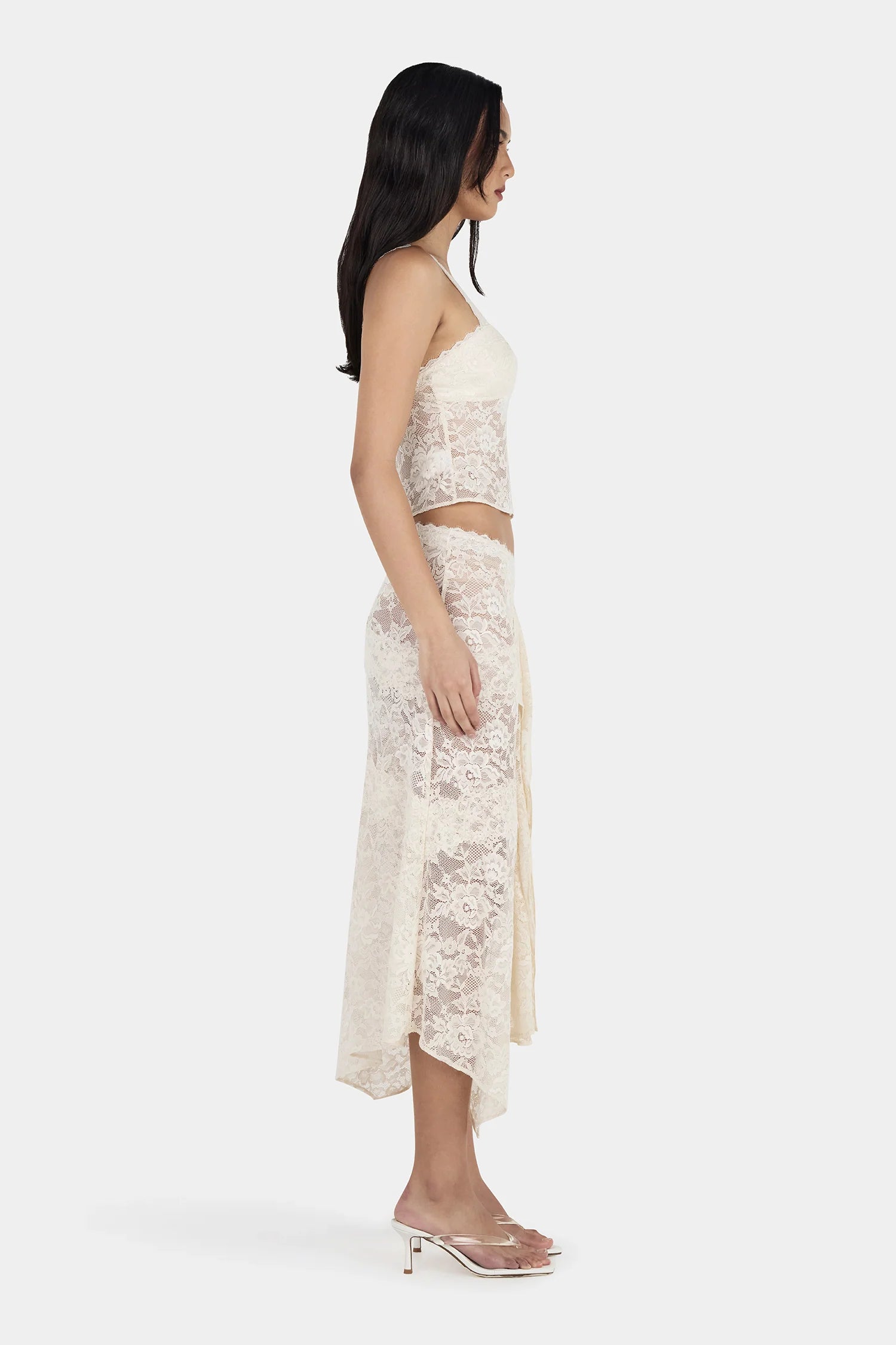 Ownley | Gigi Wrap Skirt - Ivory