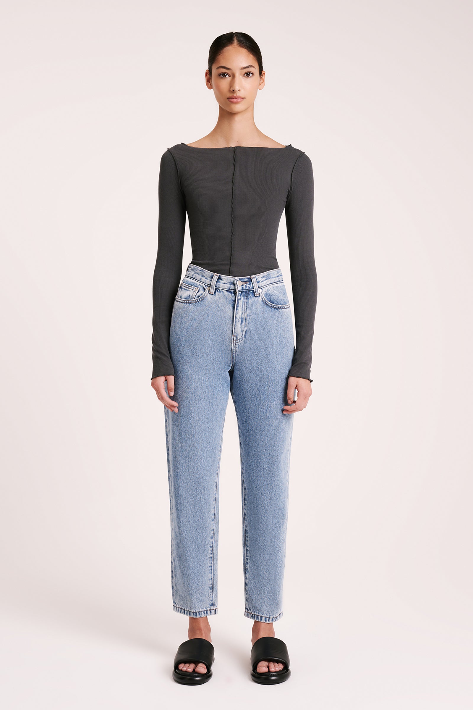 Nude Lucy | Zavi Top - Slate