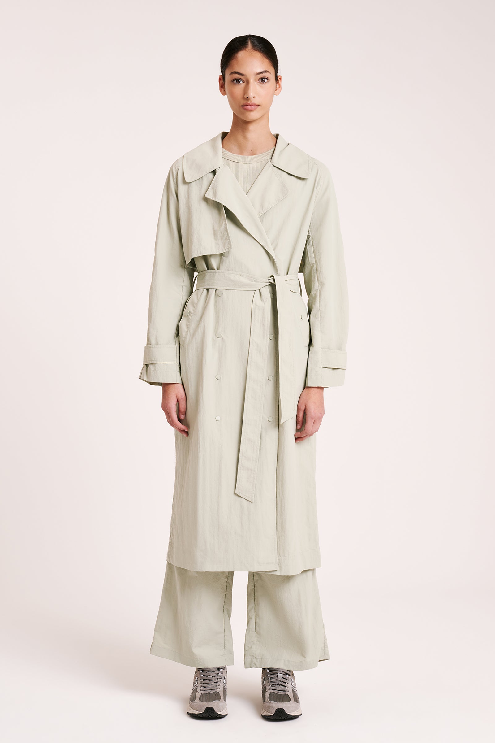 Nude Lucy | Senega Trench Coat - Pistachio