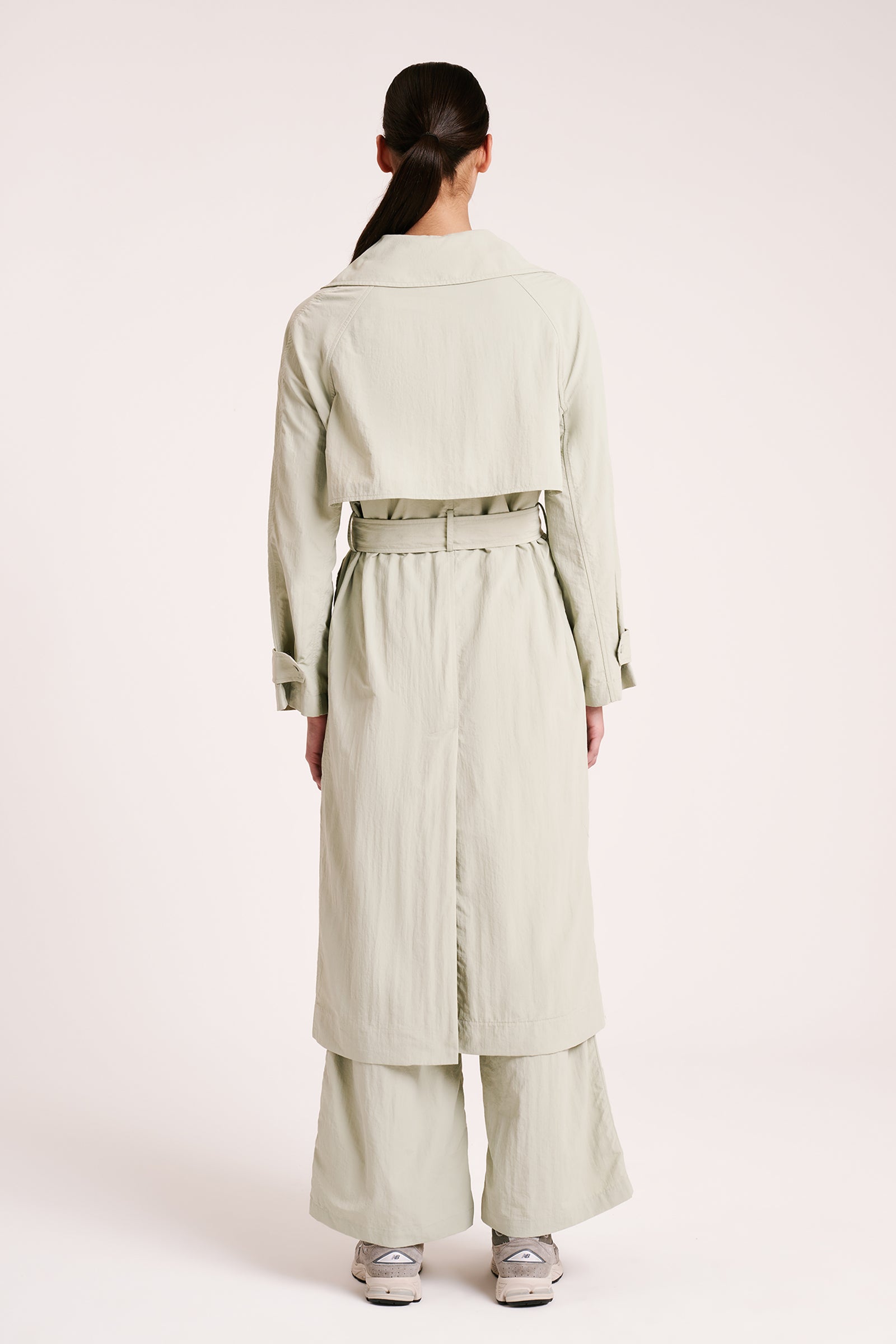 Nude Lucy | Senega Trench Coat - Pistachio