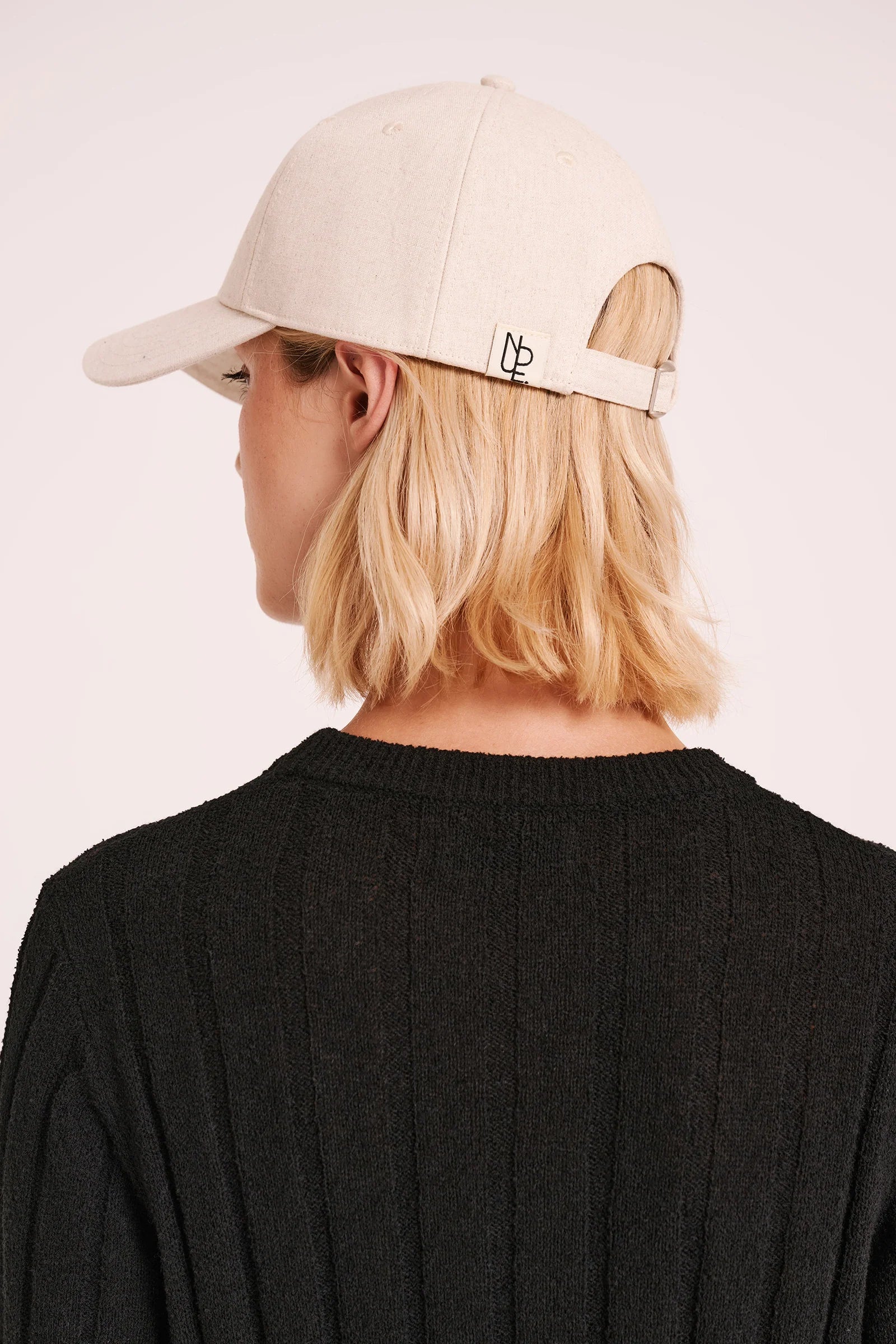Nude Lucy | Nude Linen Cap - Natural