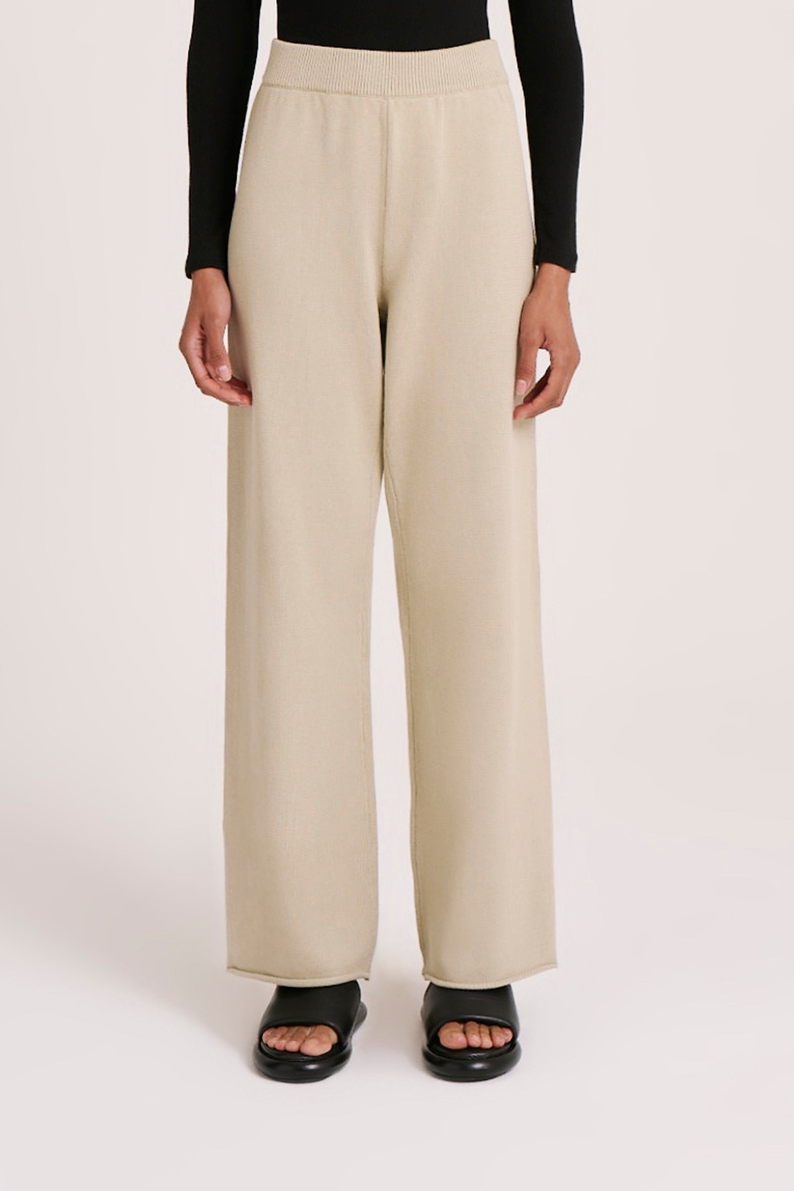 Nude Lucy | Lilou Knit Pant - Cucumber