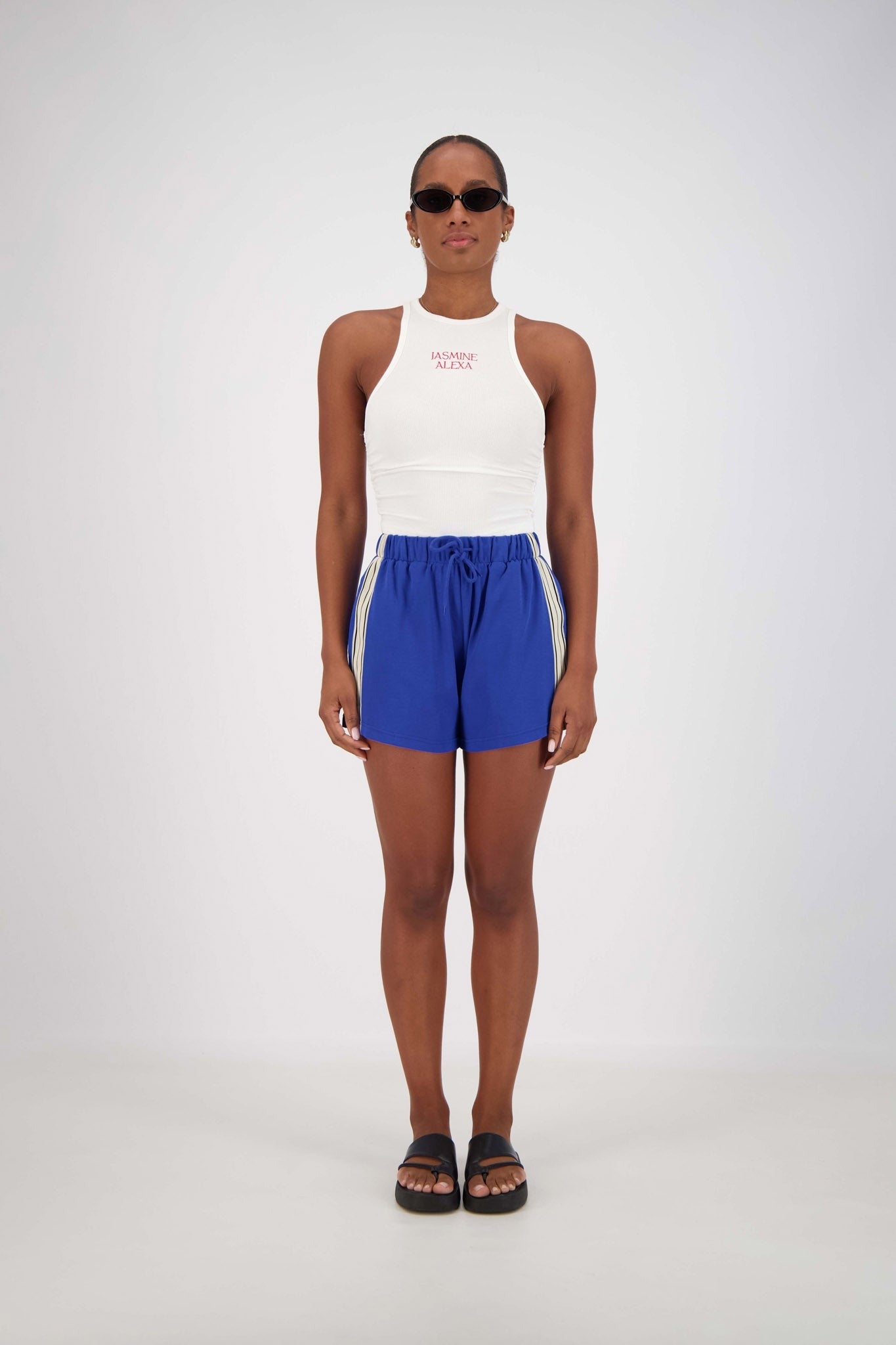 Jasmine Alexa | Panarea Shorts Cobalt Blue