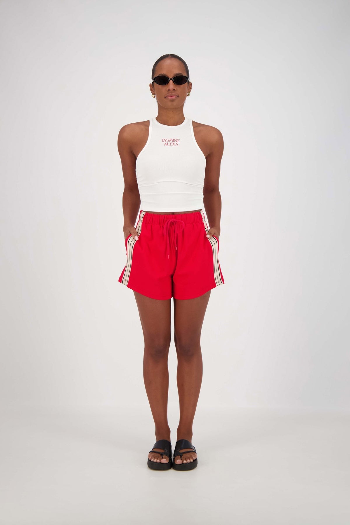 Jasmine Alexa | Panarea Shorts Red