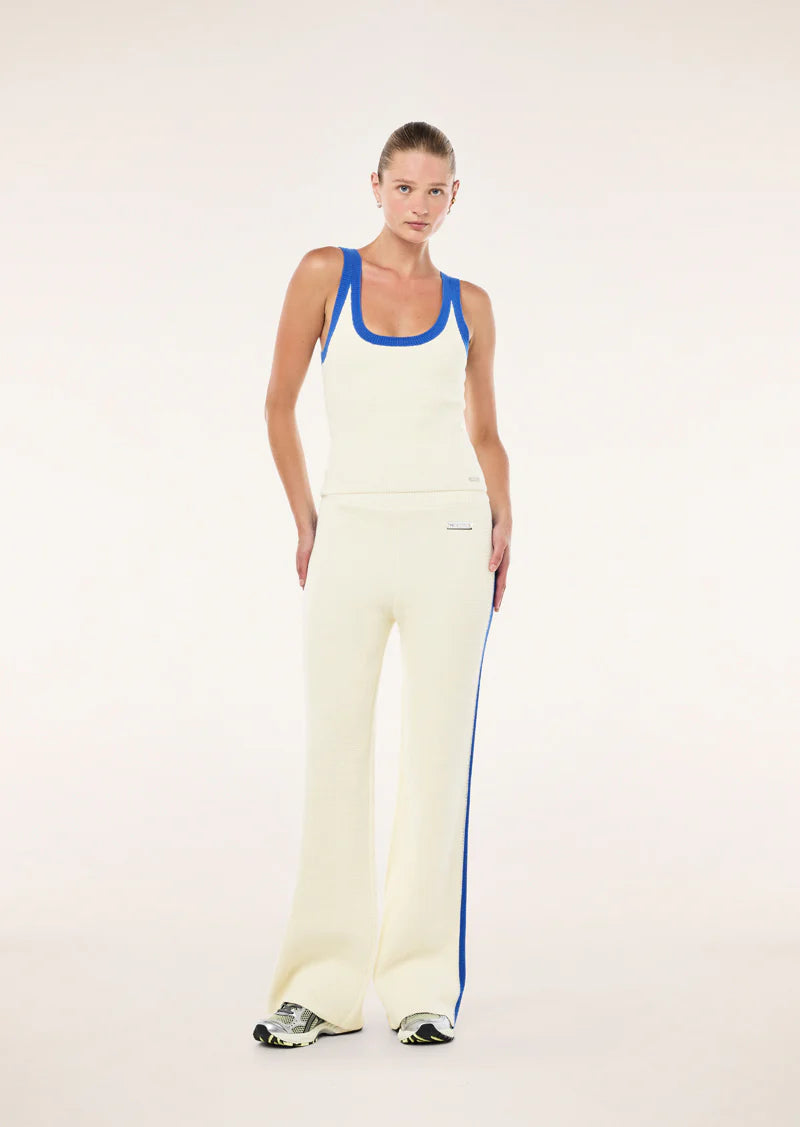 PE Nation | Odyssey Knit Pant - Whisper White