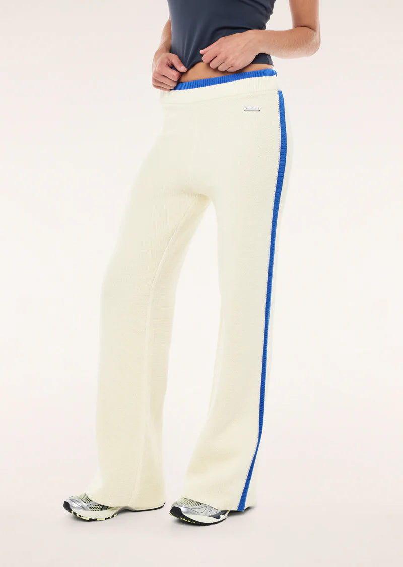 PE Nation | Odyssey Knit Pant - Whisper White