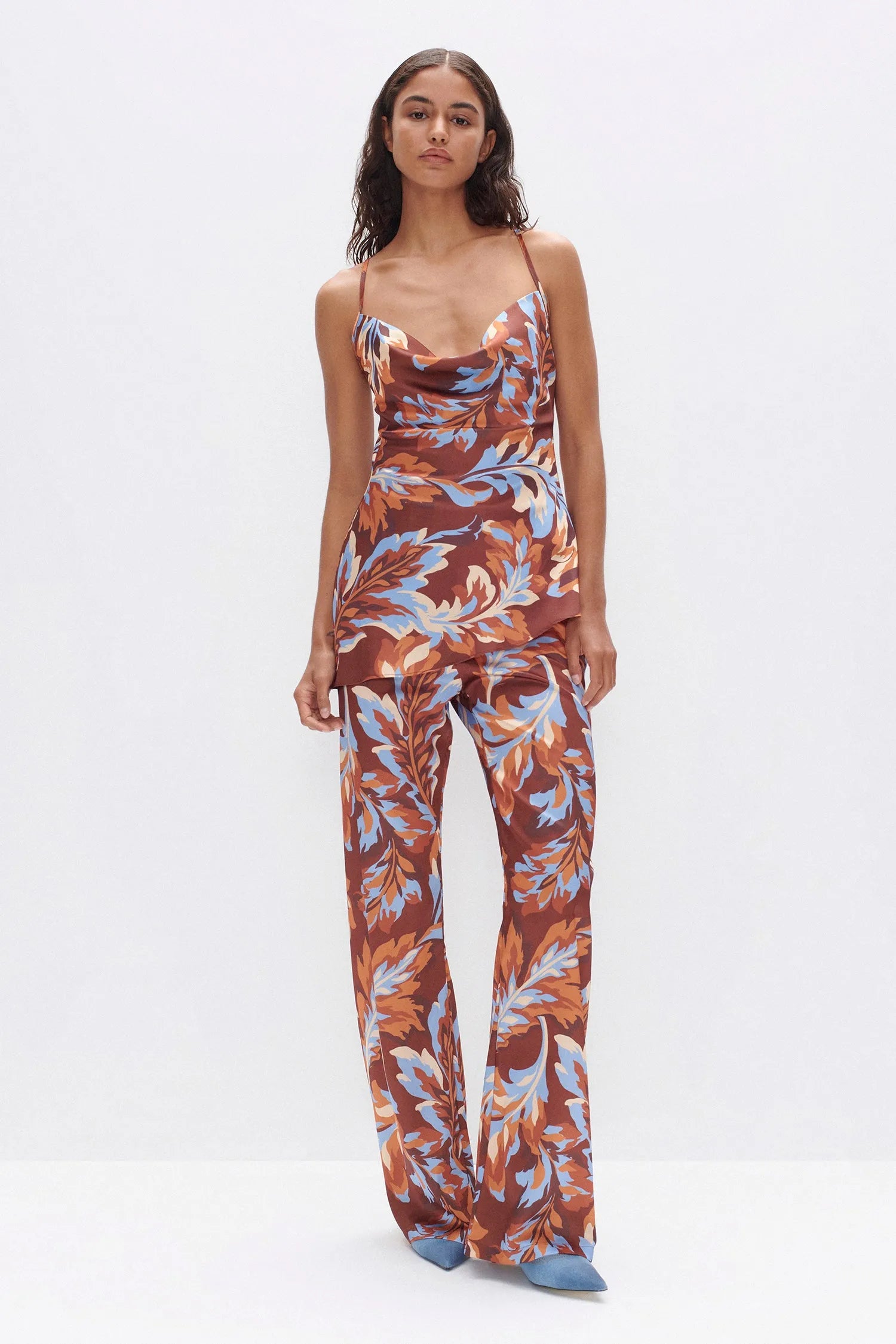 Ownley | Lou Lou Pant - Retro Leaf