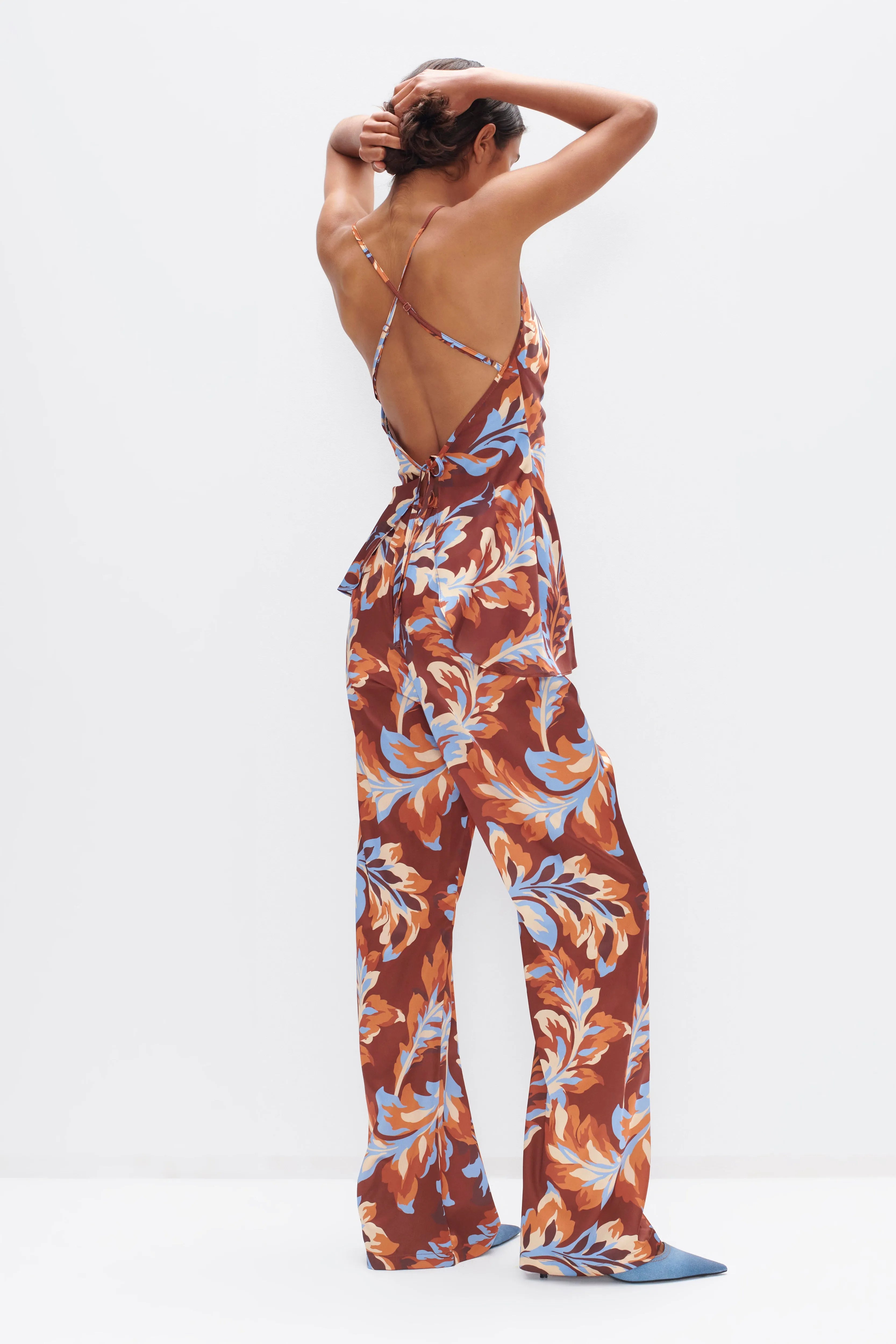 Ownley | Lou Lou Pant - Retro Leaf