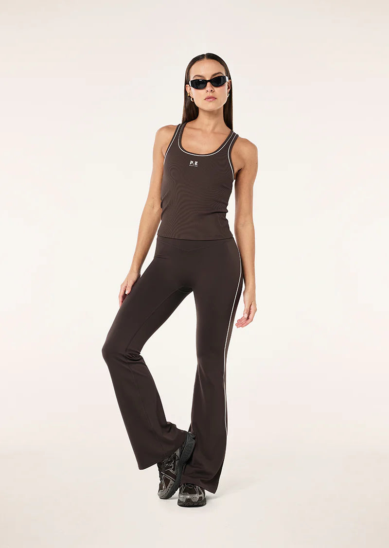 PE Nation | Preview Piping Legging - Coffee