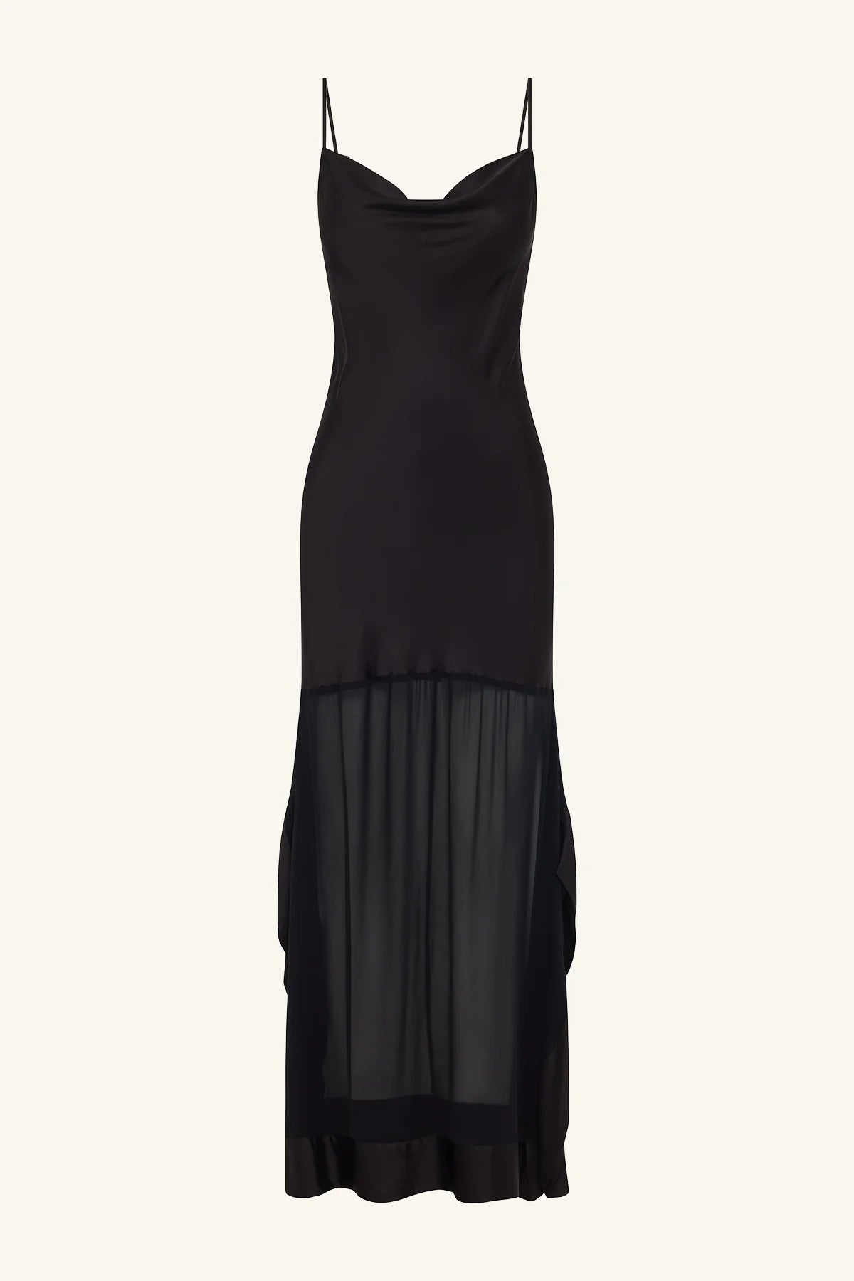 Shona Joy | Edie Cowl Maxi Dress - Black
