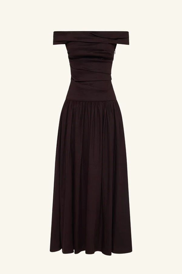 Shona Joy | Brooks Off Shoulder Maxi Dress