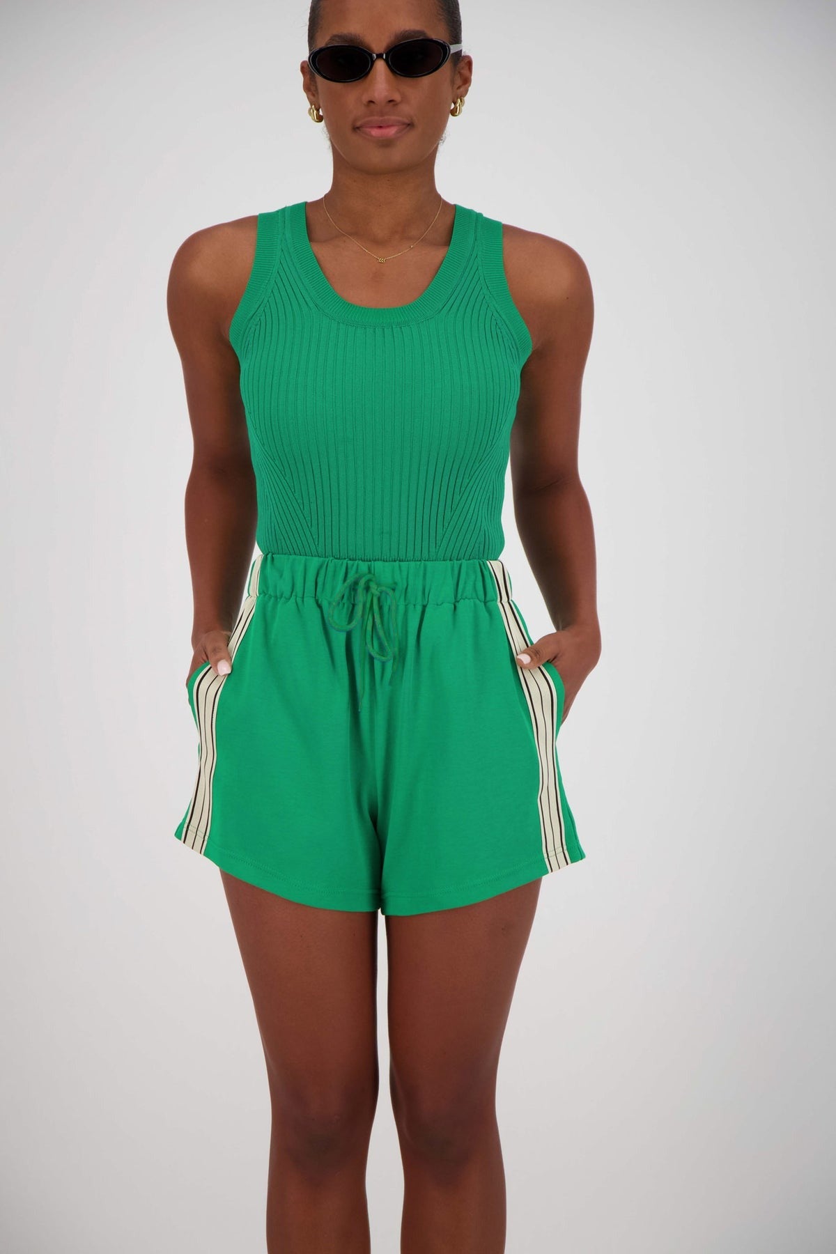 Jasmine Alexa | Panarea Shorts Green