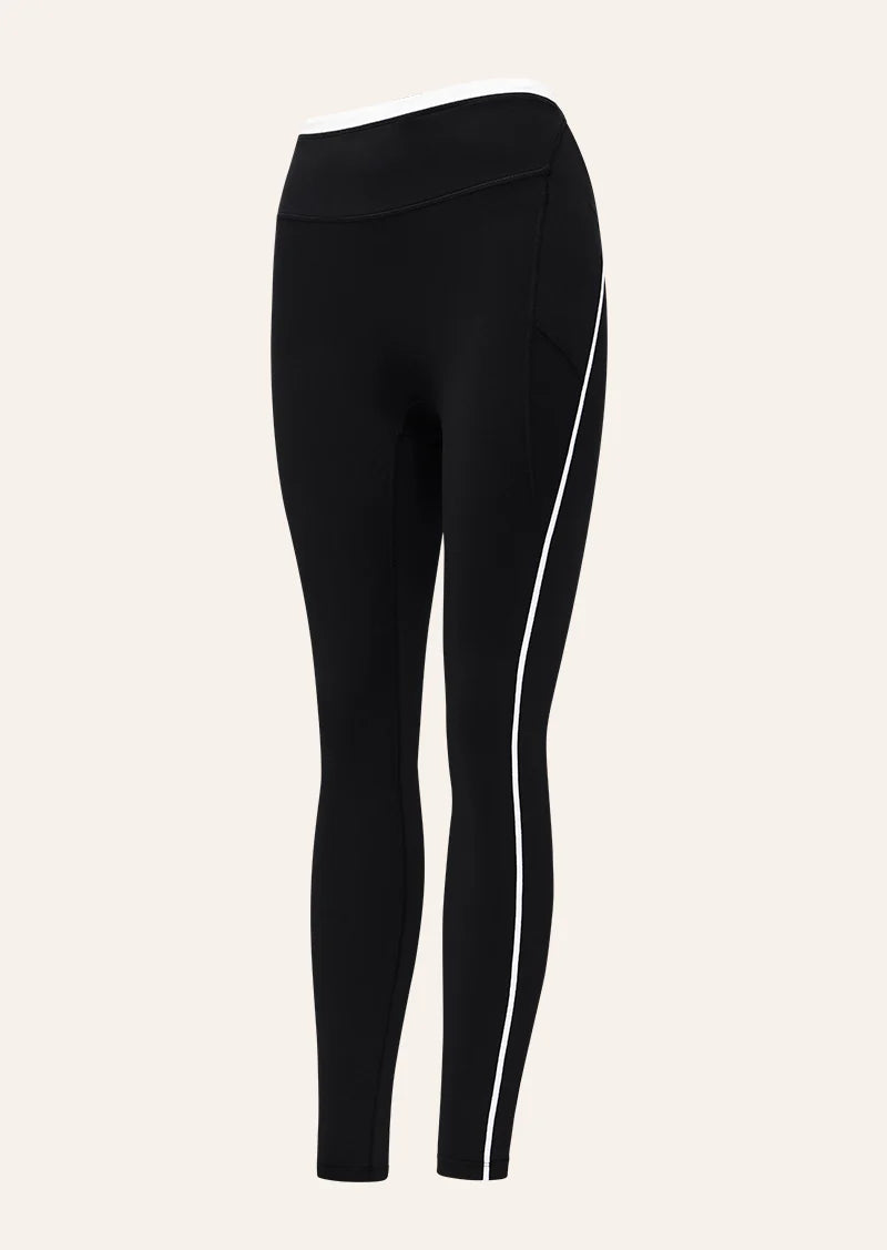 PE Nation | Rapid Full Length Legging - Black/White
