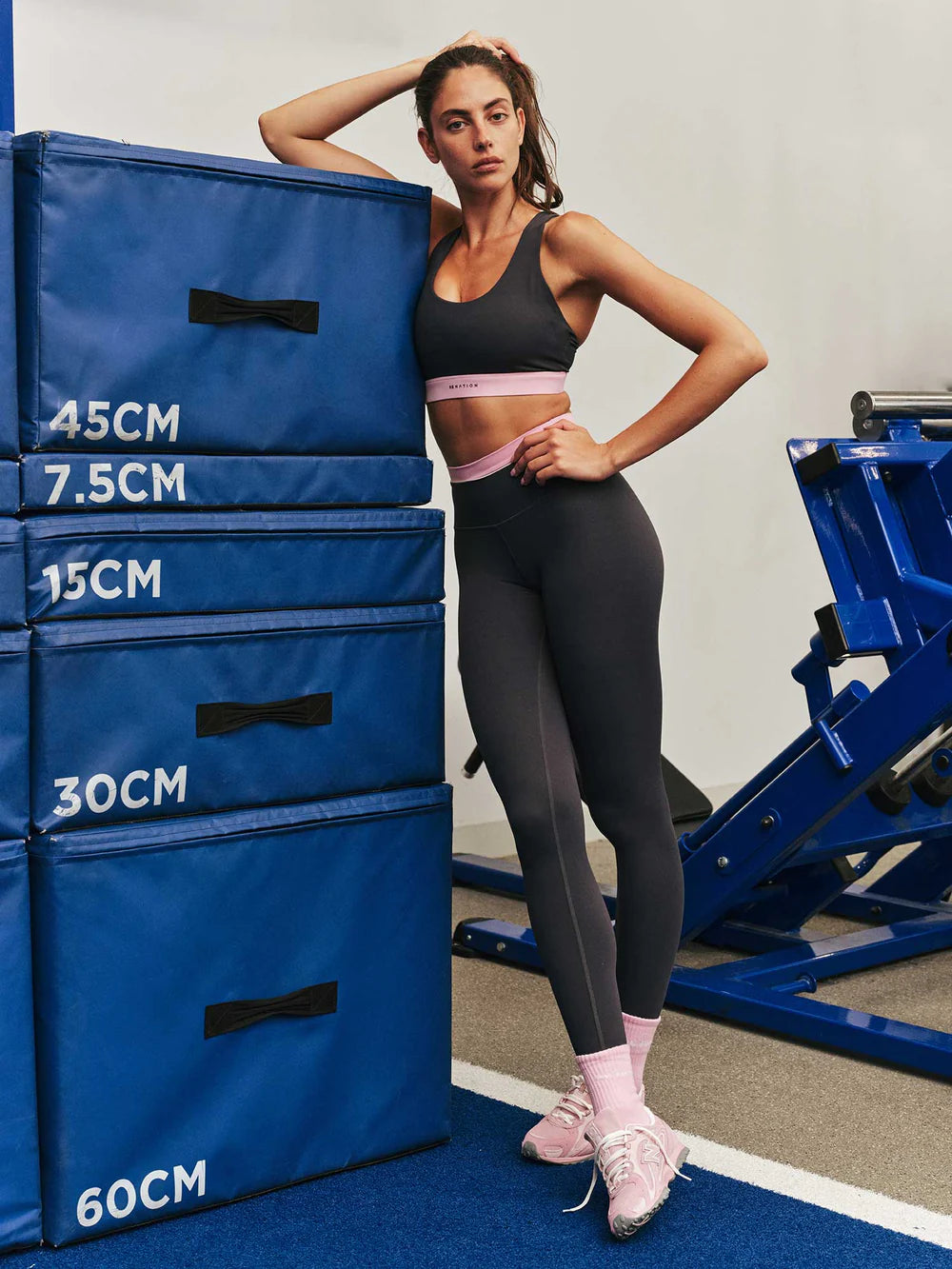 PE Nation | Reflect Full Length Legging - Marine Blue