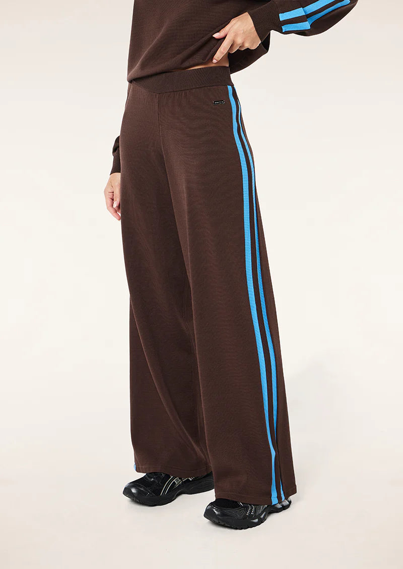 PE Nation | Retreat Knit Pant - Coffee/Marina