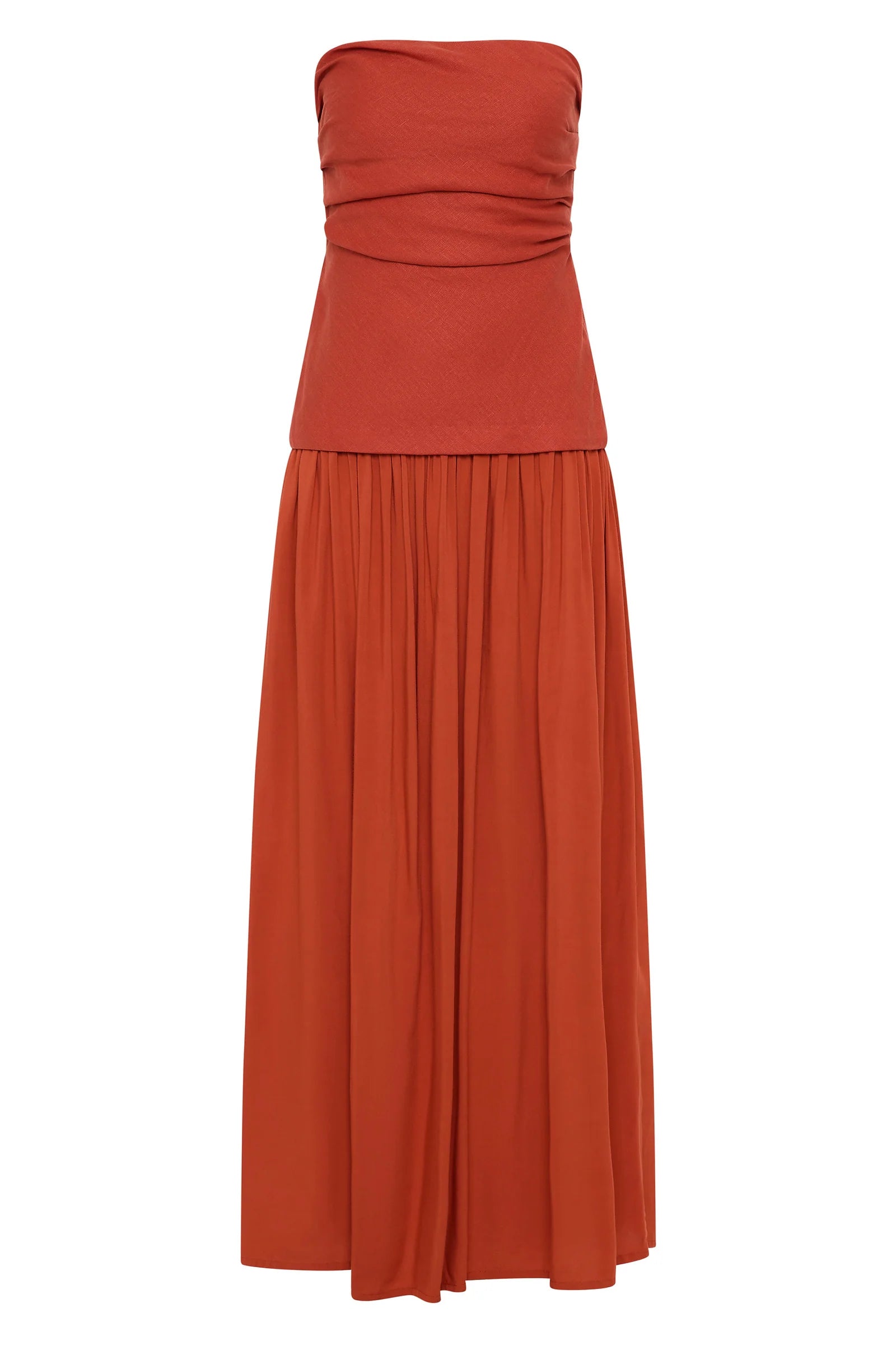 Faithfull The Brand | Hedy Maxi Dress - Dusty Tomato