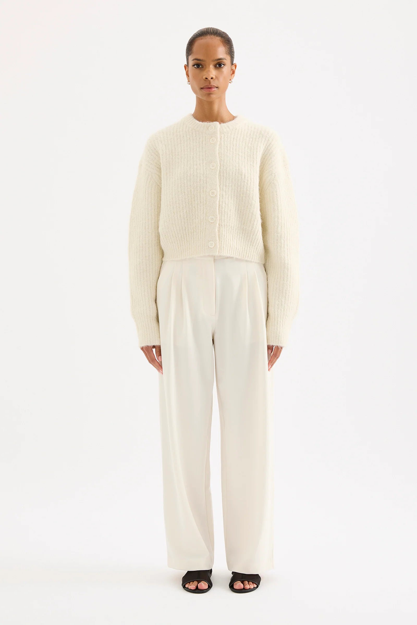 Nude Lucy | Nixon Cropped Cardigan