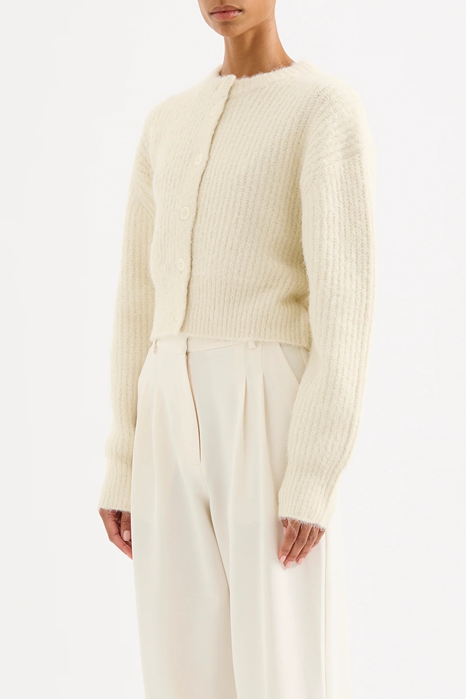 Nude Lucy | Nixon Cropped Cardigan
