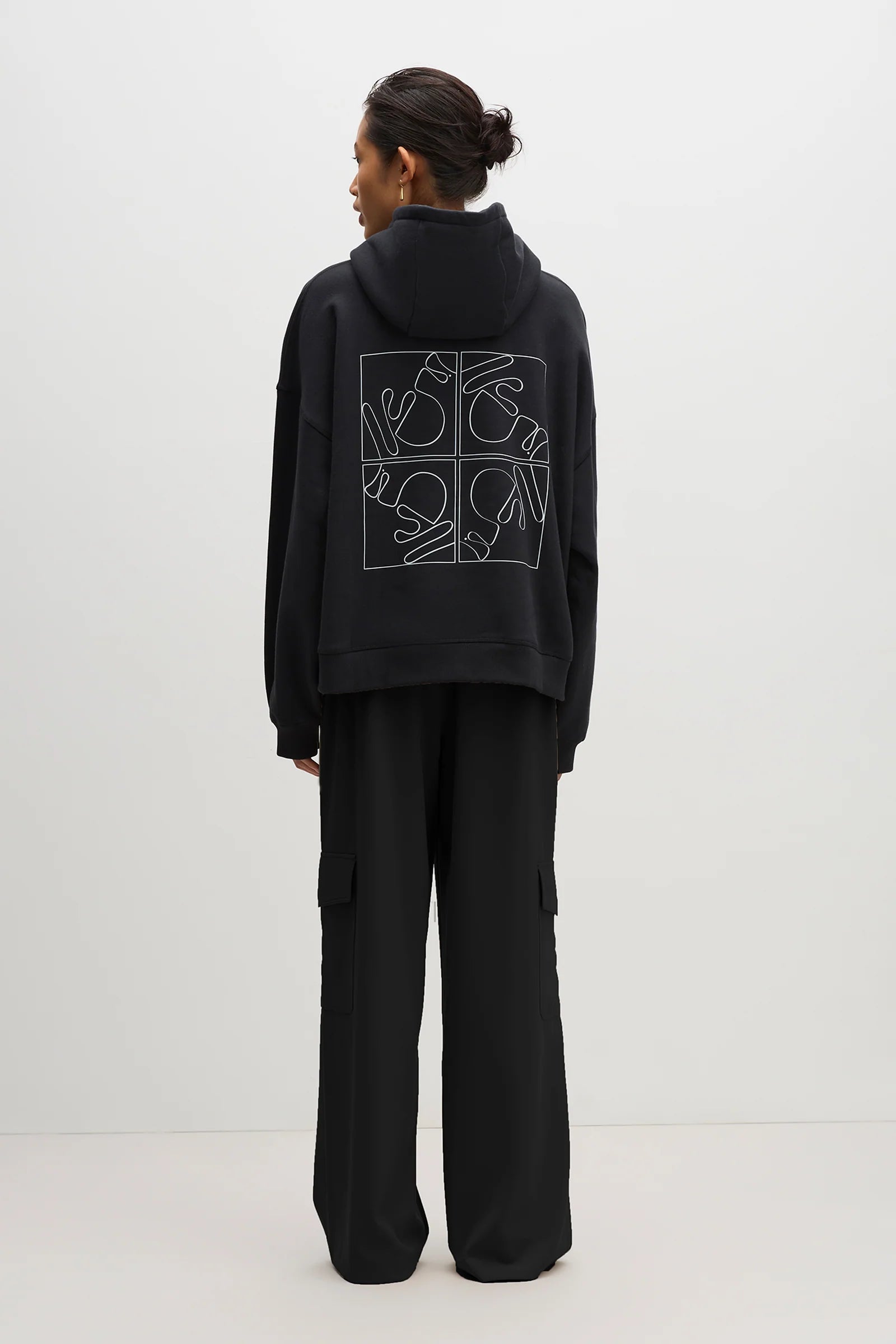 Nude Lucy | Nude Signature Hoodie - Black
