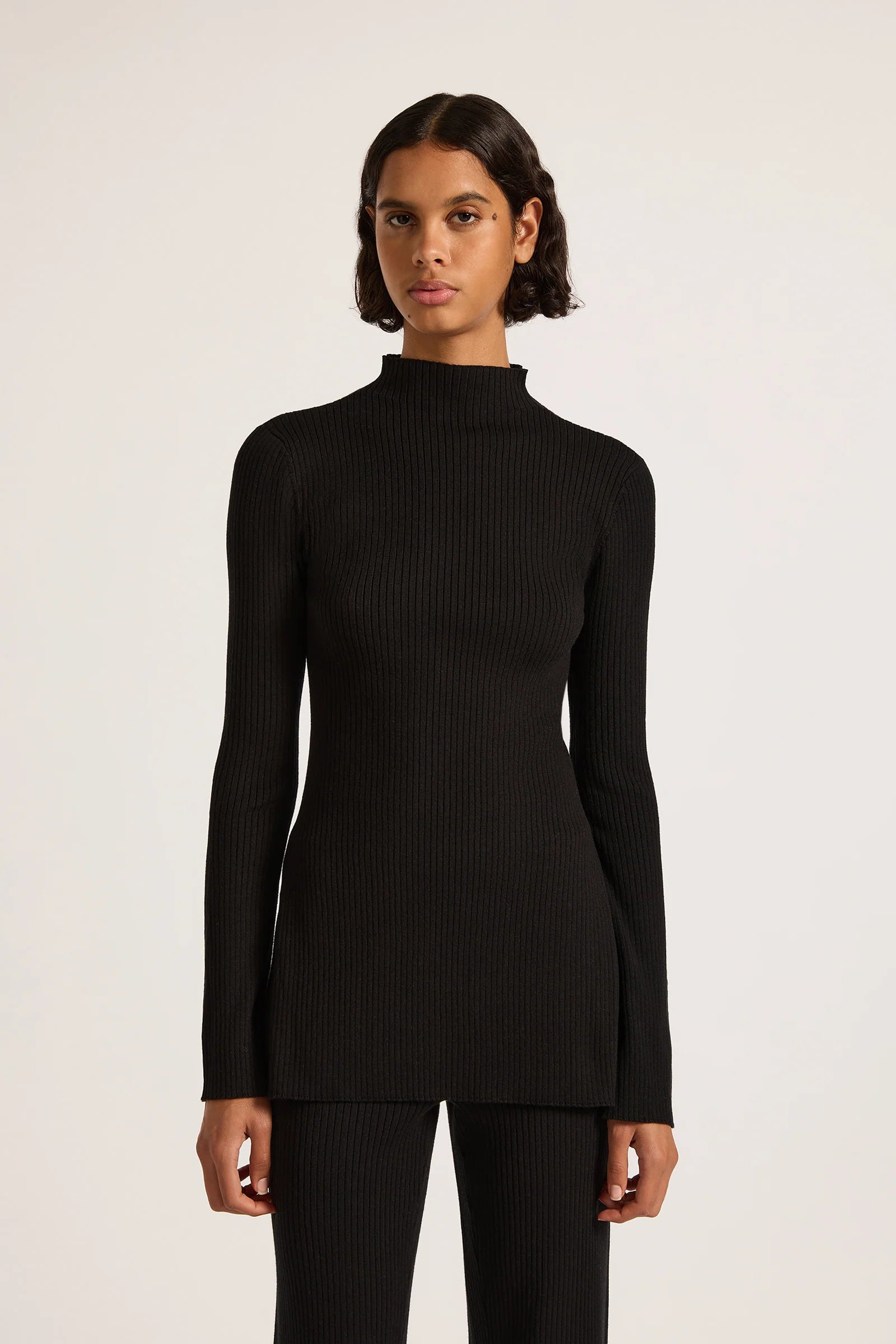 Nude Lucy | Malo Knit Tunic - Black