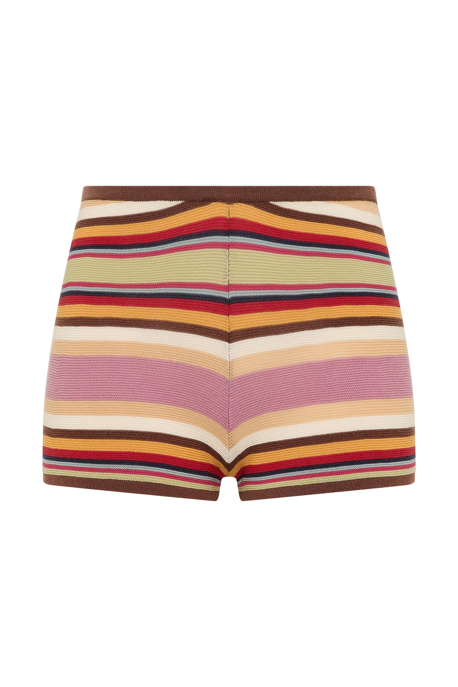 Faithfull The Brand | Playa Mini Short - Luis Stripe Dusty Mauve