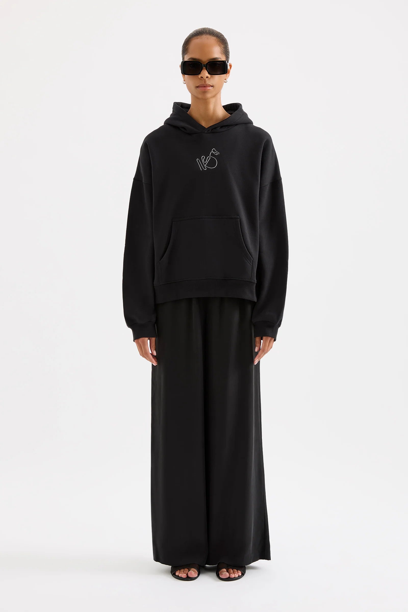 Nude Lucy | Nude Signature Hoodie - Black