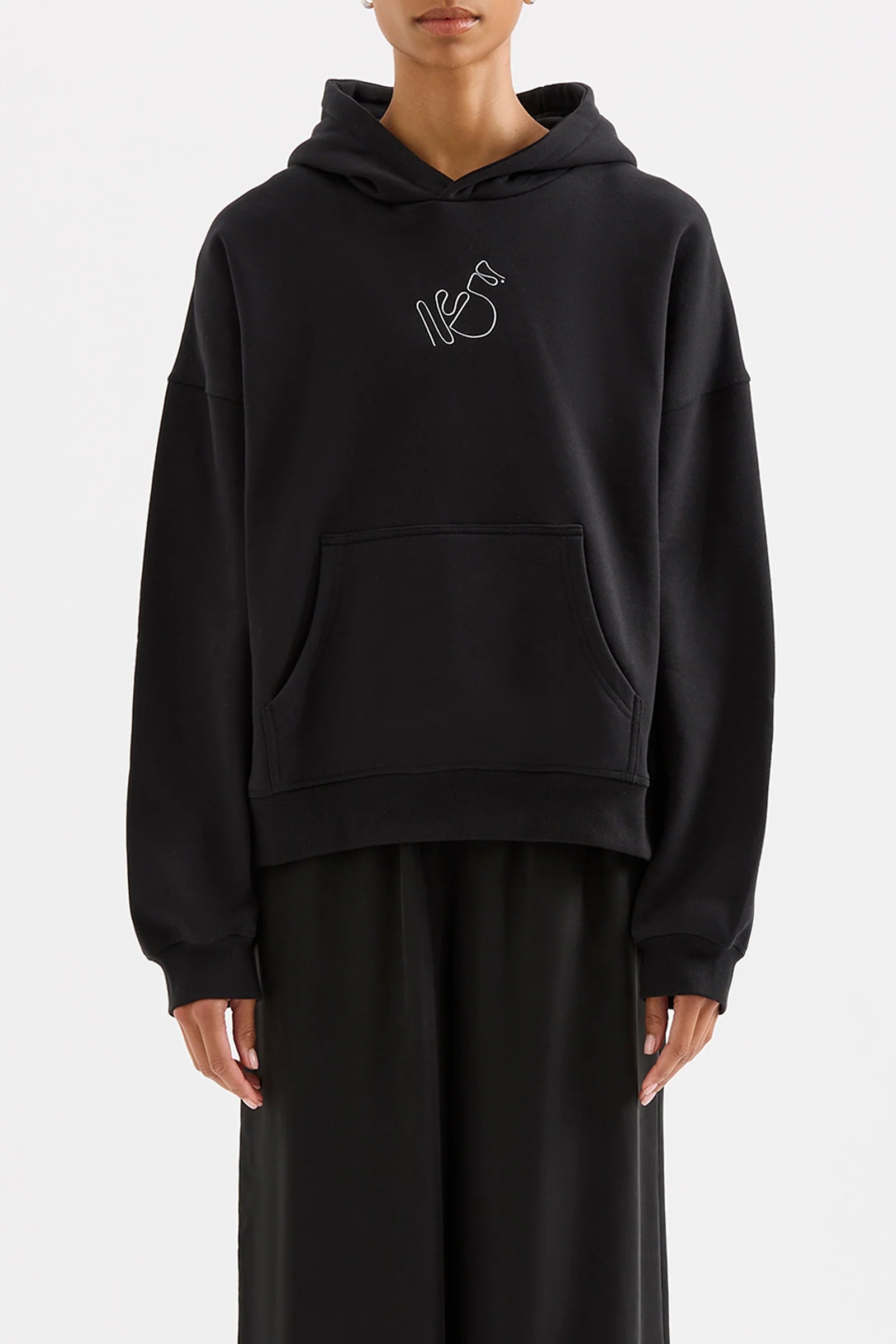 Nude Lucy | Nude Signature Hoodie - Black