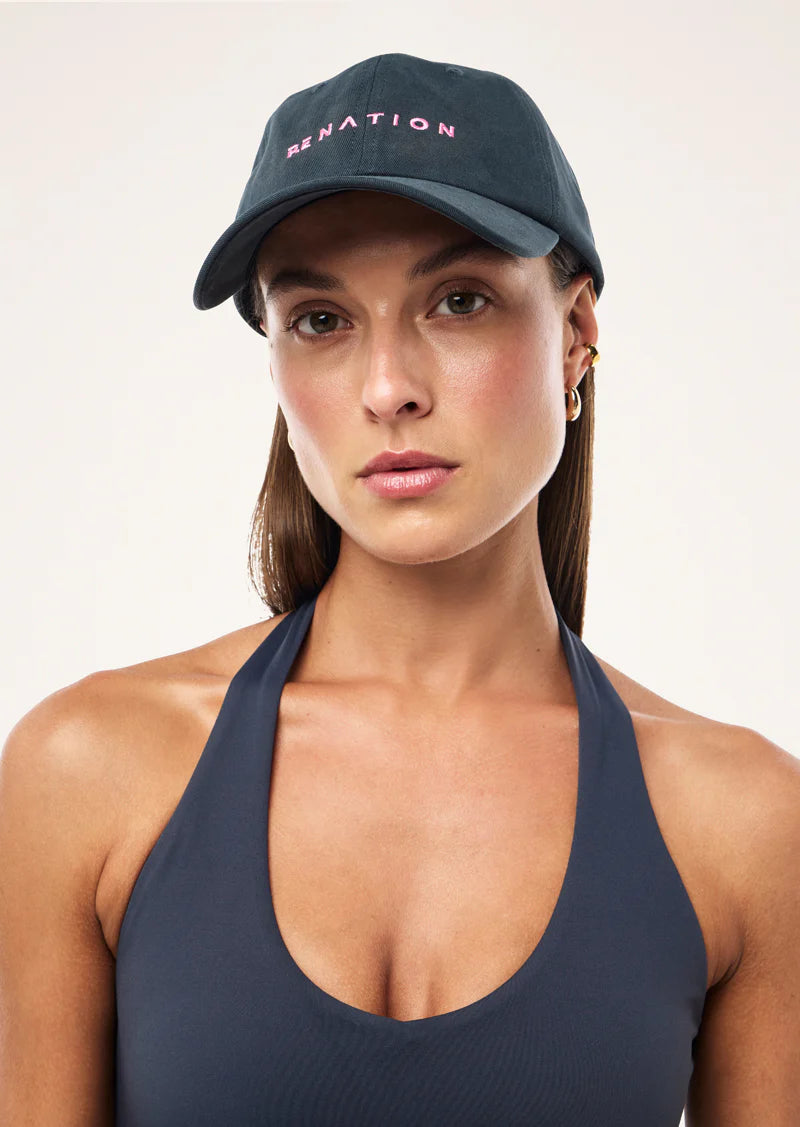 PE Nation | Shift Cap - Marine Blue/Prism Pink