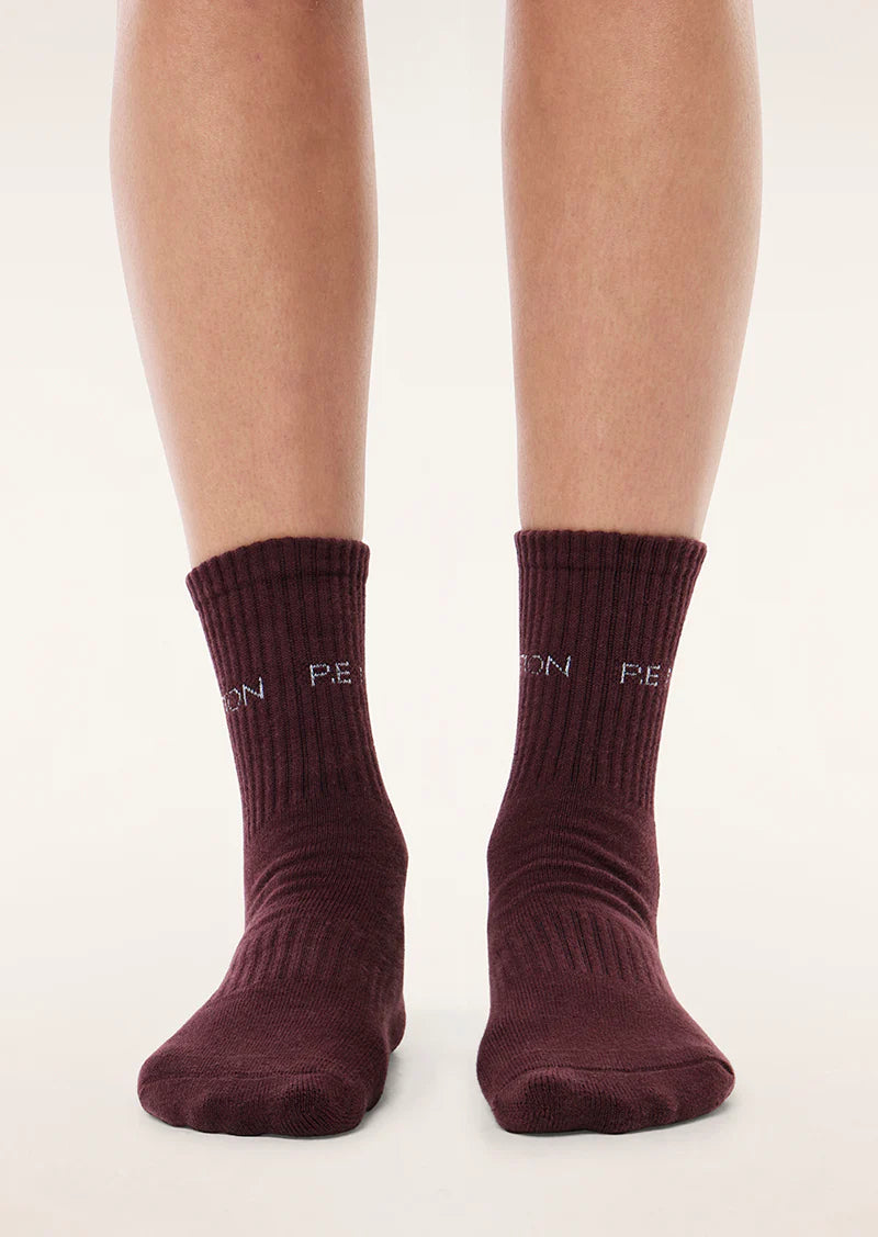 PE Nation | Signature Sock - Cabernet