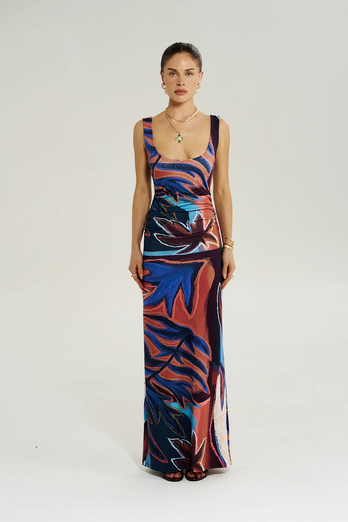 Summi Summi | Emma Maxi Dress - Bordeaux