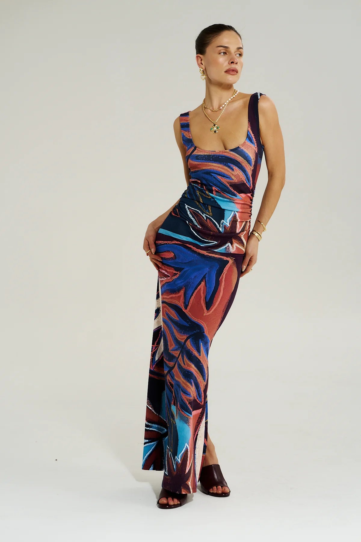 Summi Summi | Emma Maxi Dress - Bordeaux