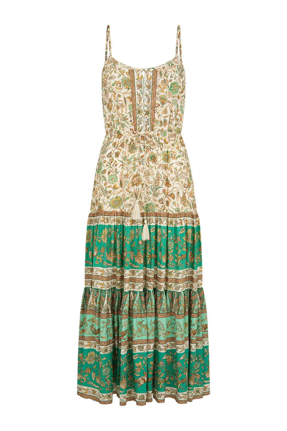 Arnhem | Sabba Midi Dress in Eden Cream