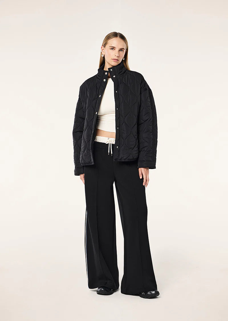 PE Nation | Surge Quilt Jacket - Black